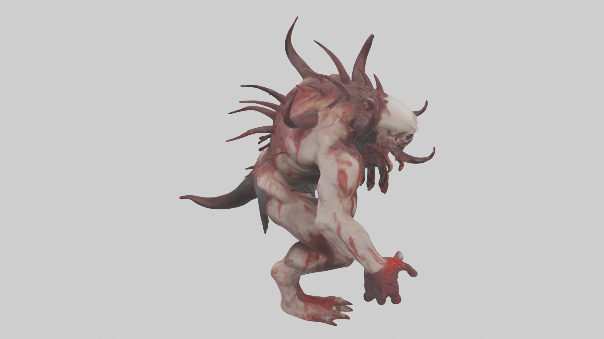 Bloodspattered fiend model 3D model_18