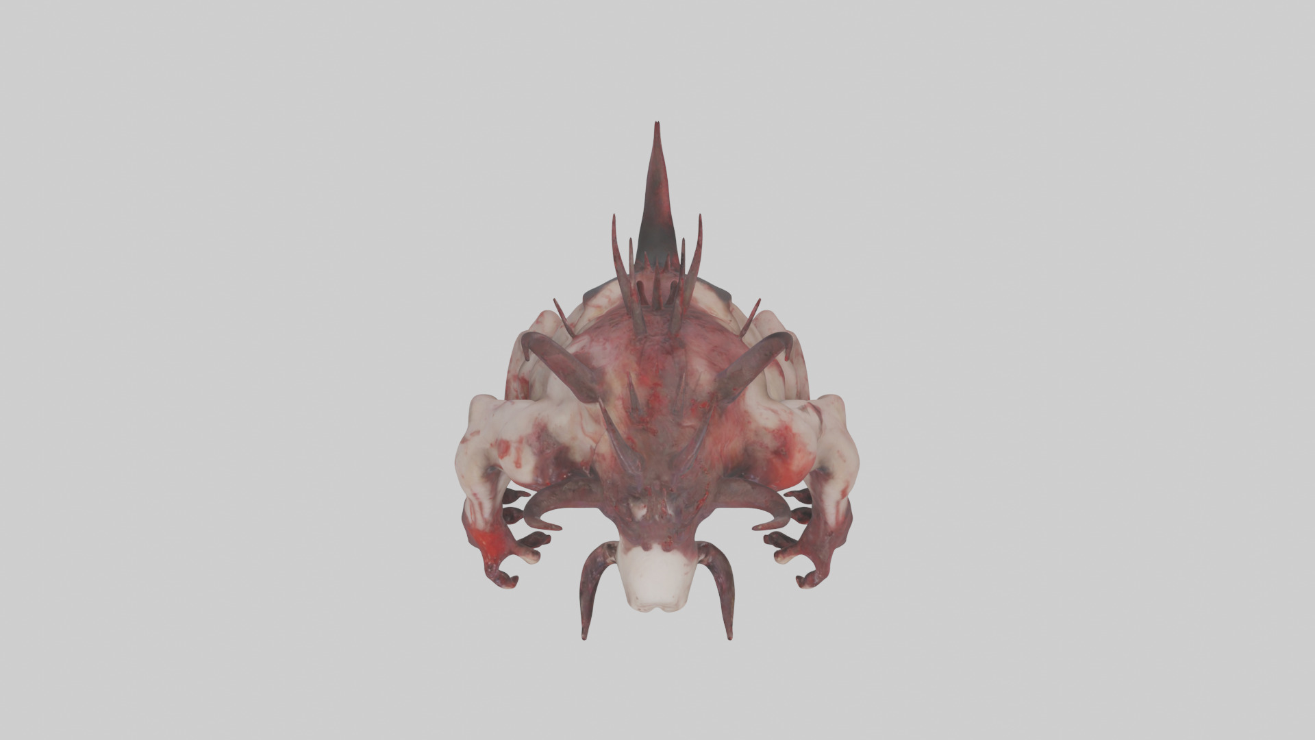 Bloodspattered fiend model 3D model_14