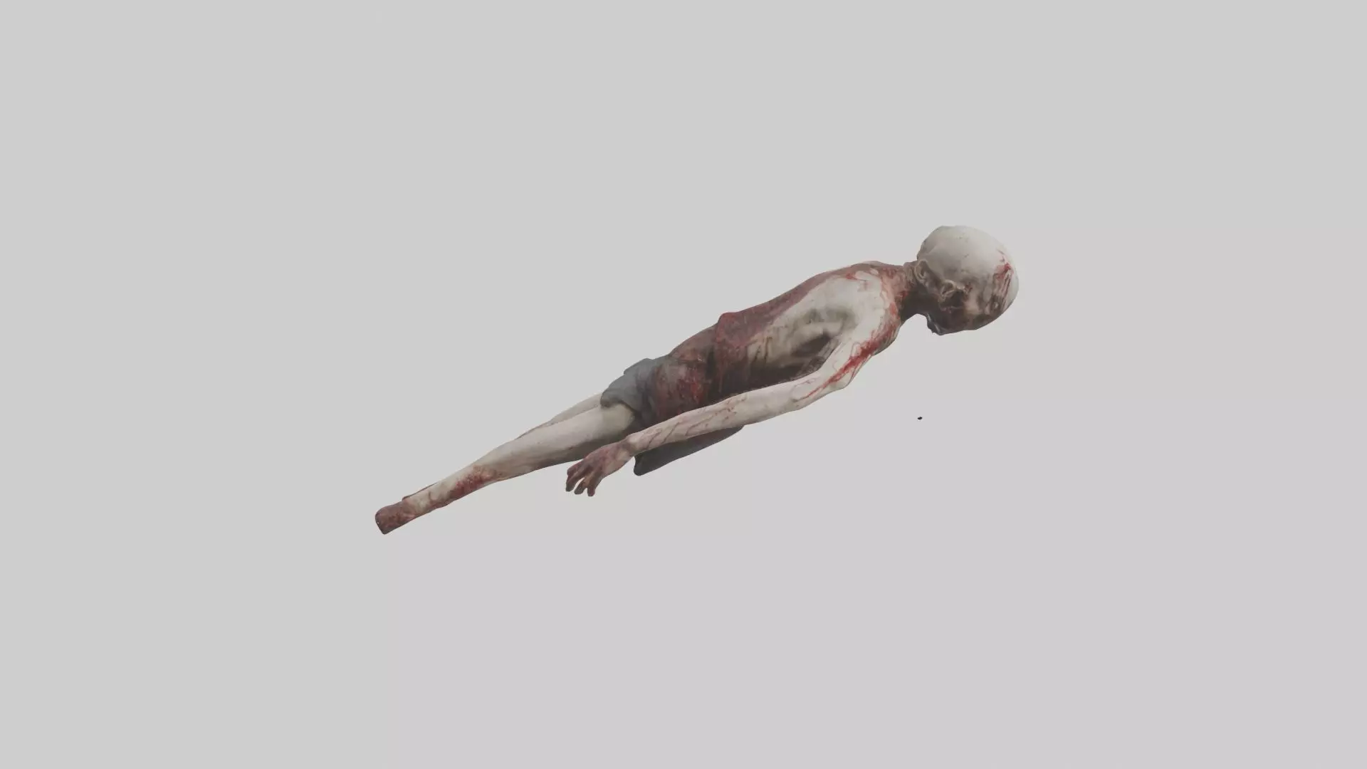 Bloodsoaked corpse model 3D model_0