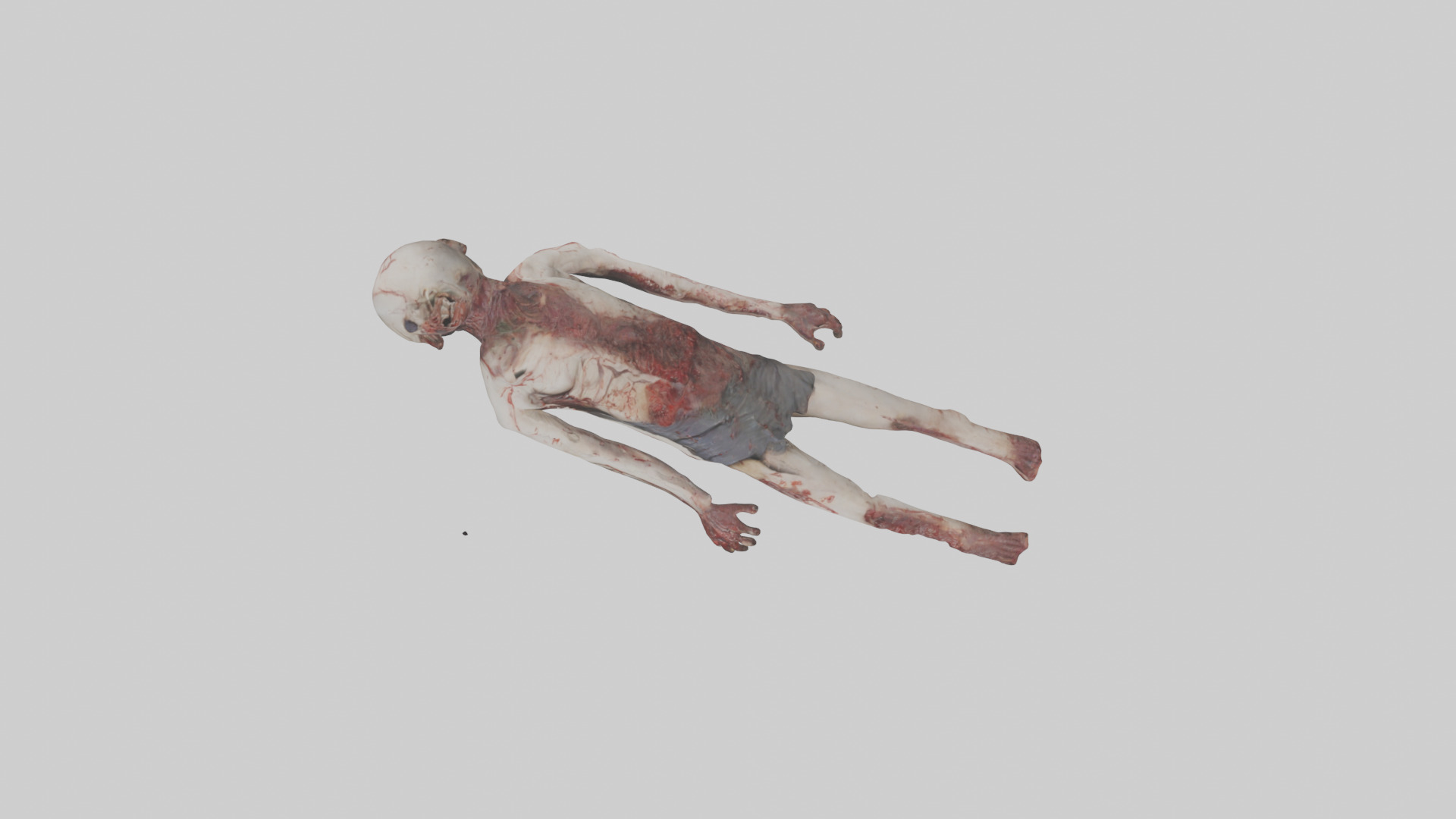 Bloodsoaked corpse model 3D model_14