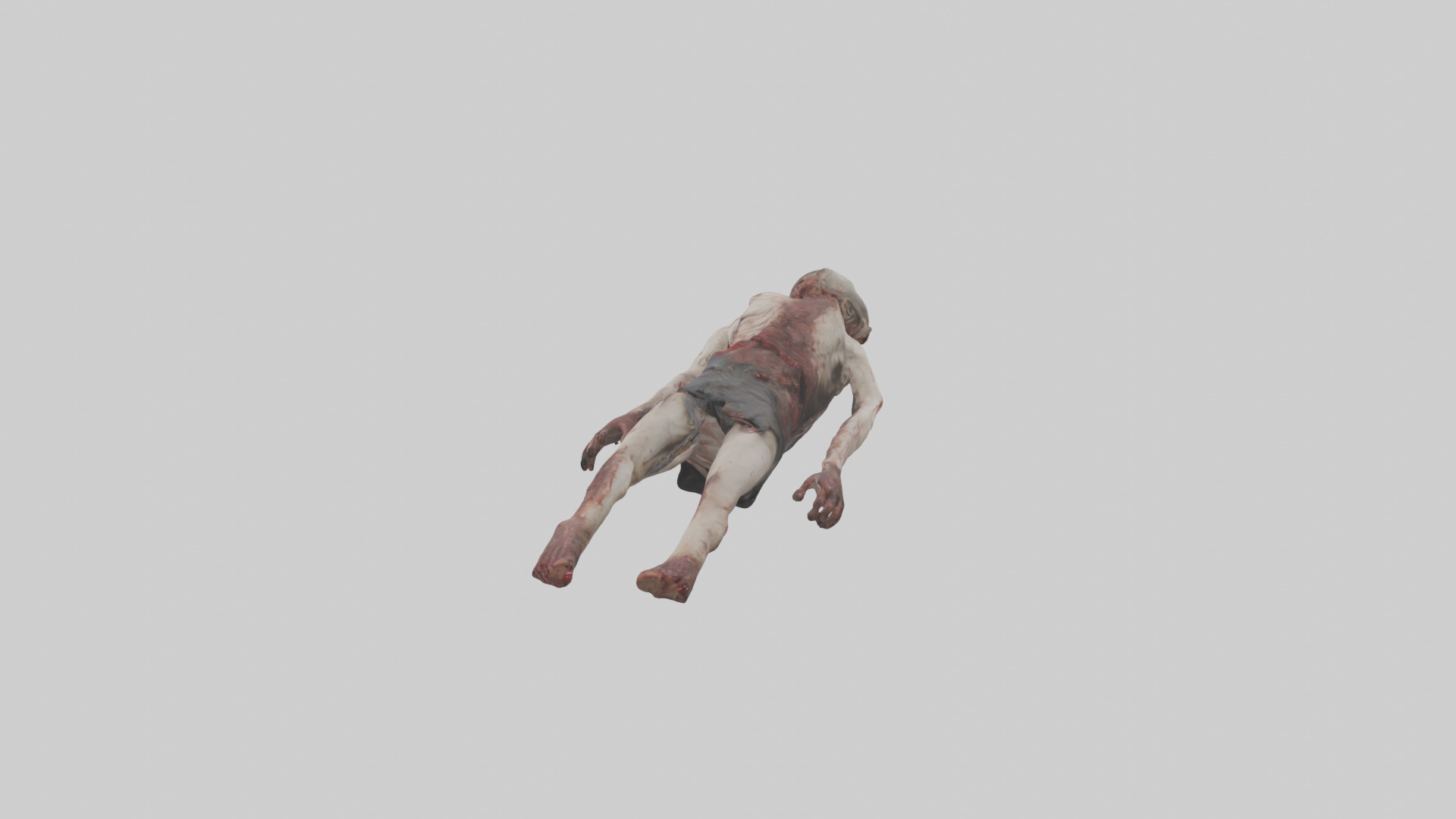 Bloodsoaked corpse model 3D model_12