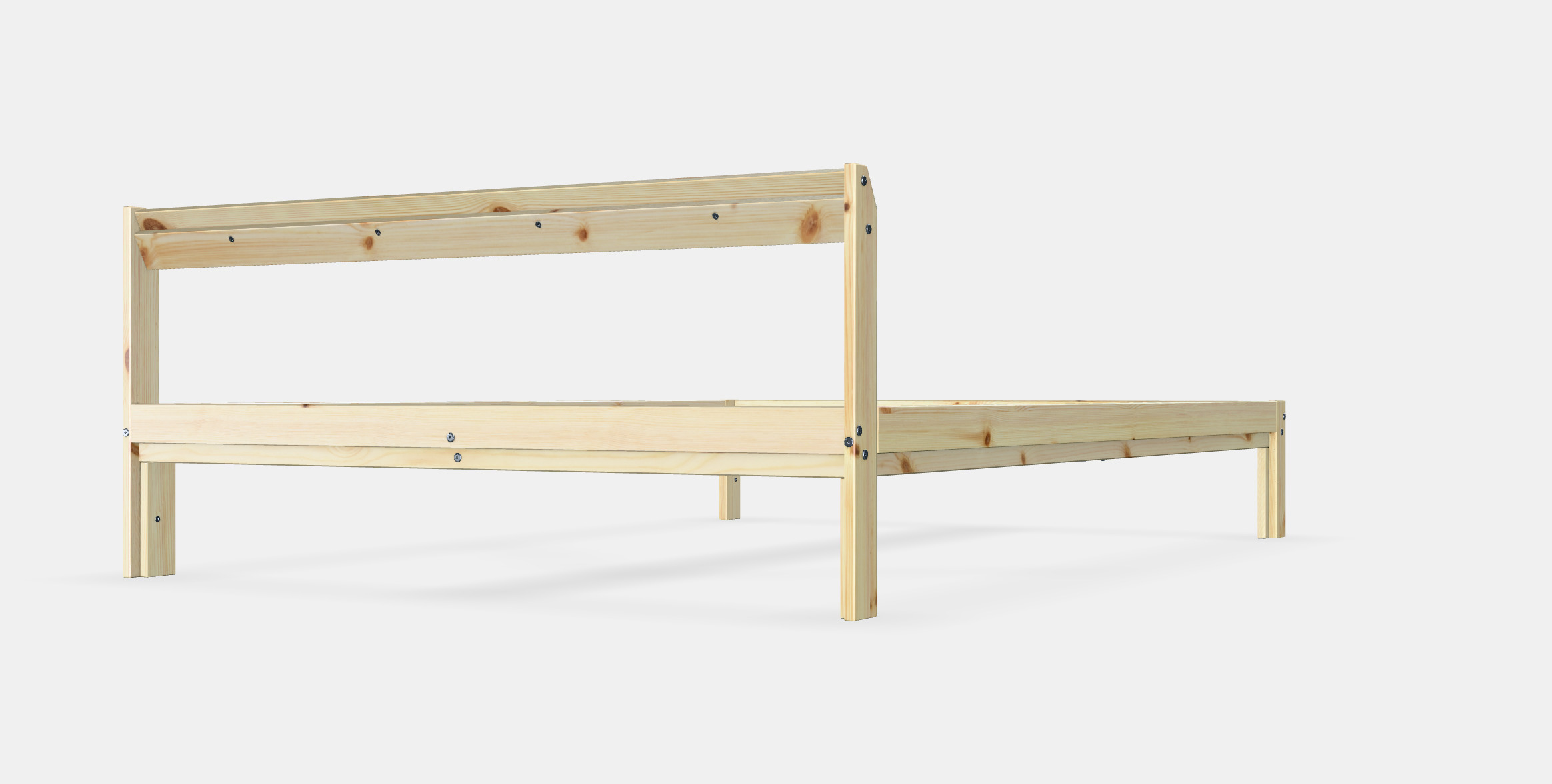 NEIDEN Bed frame 1 3D model_6