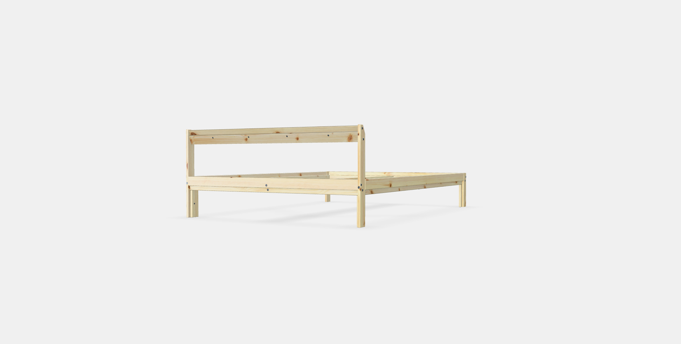 NEIDEN Bed frame 1 3D model_3