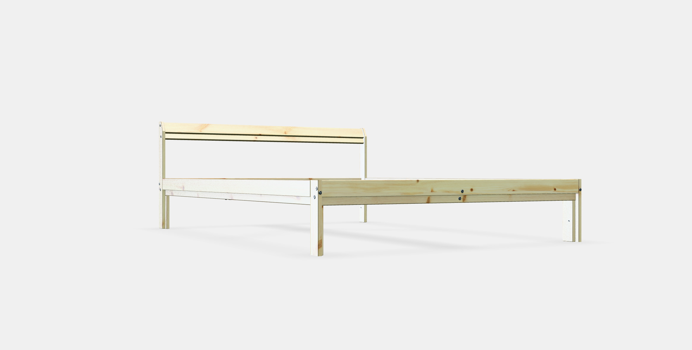 NEIDEN Bed frame 1 3D model_9