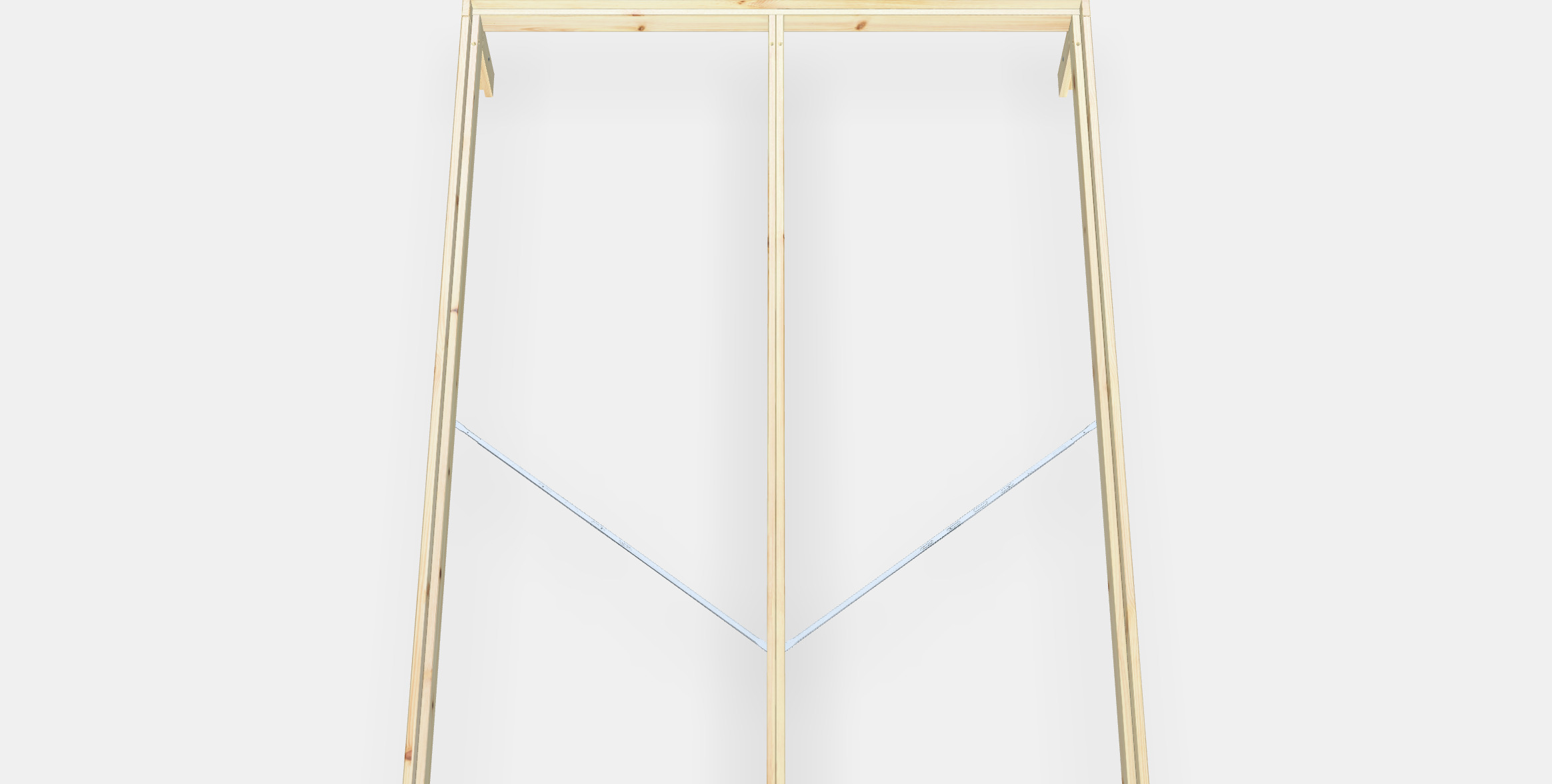 NEIDEN Bed frame 1 3D model_5