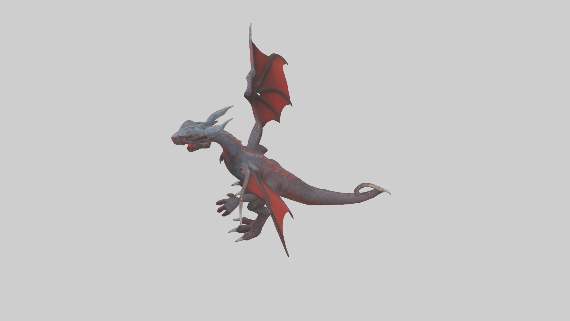 Blood Dragon model 3D model_17