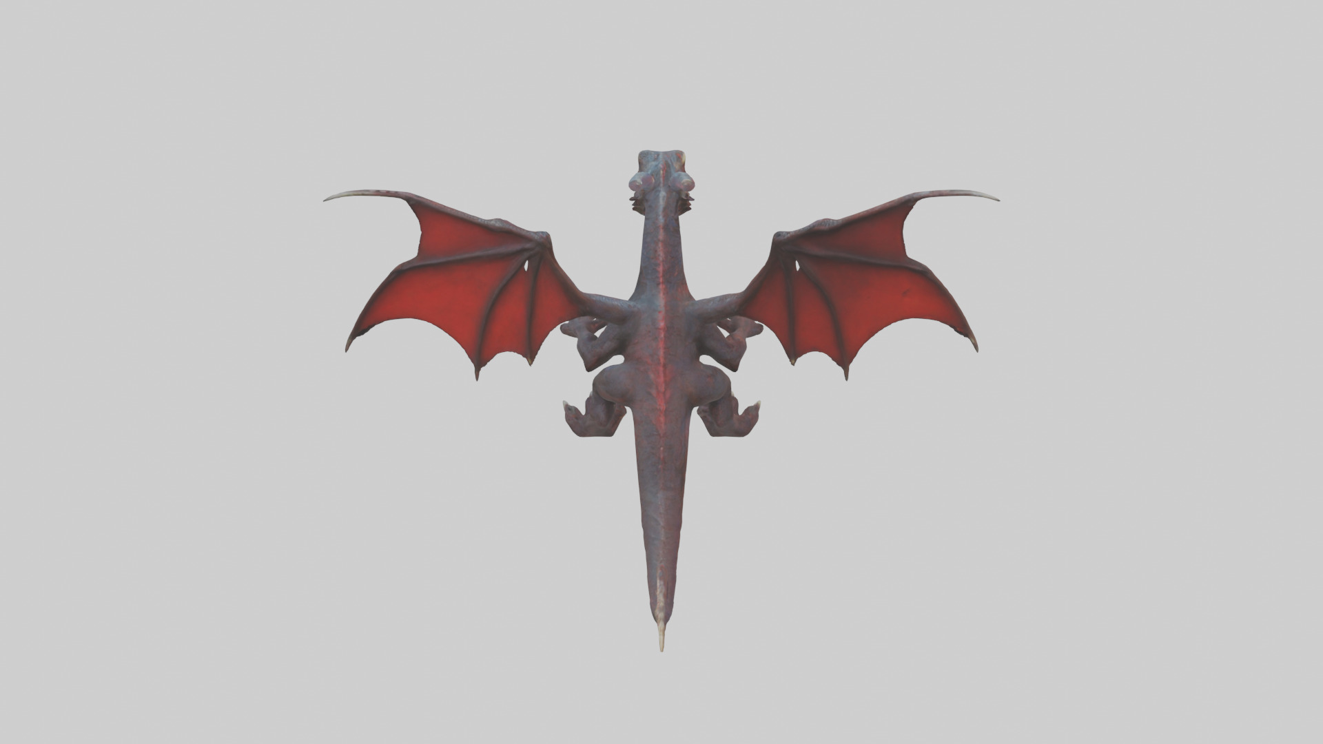 Blood Dragon model 3D model_15