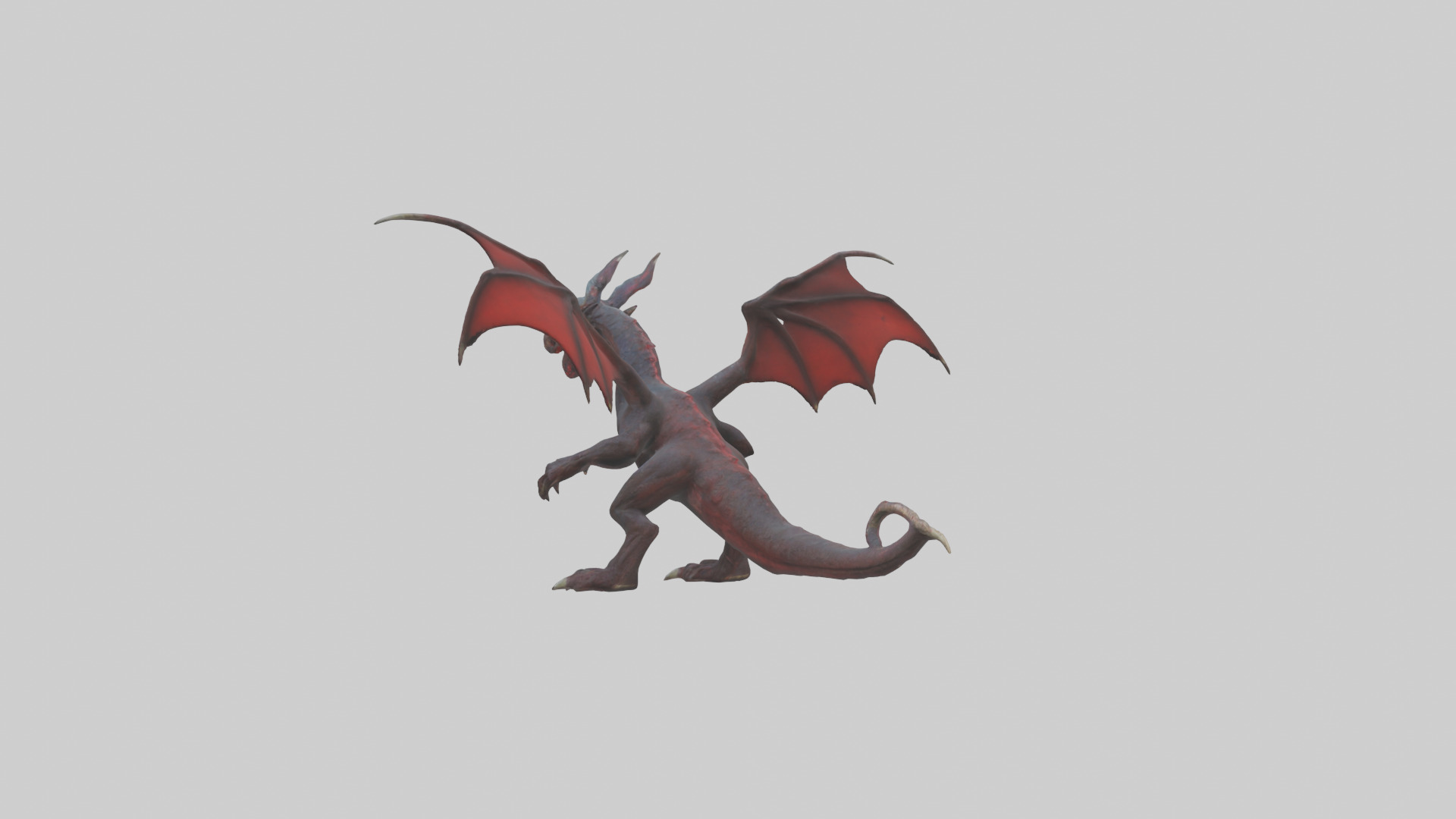 Blood Dragon model 3D model_1