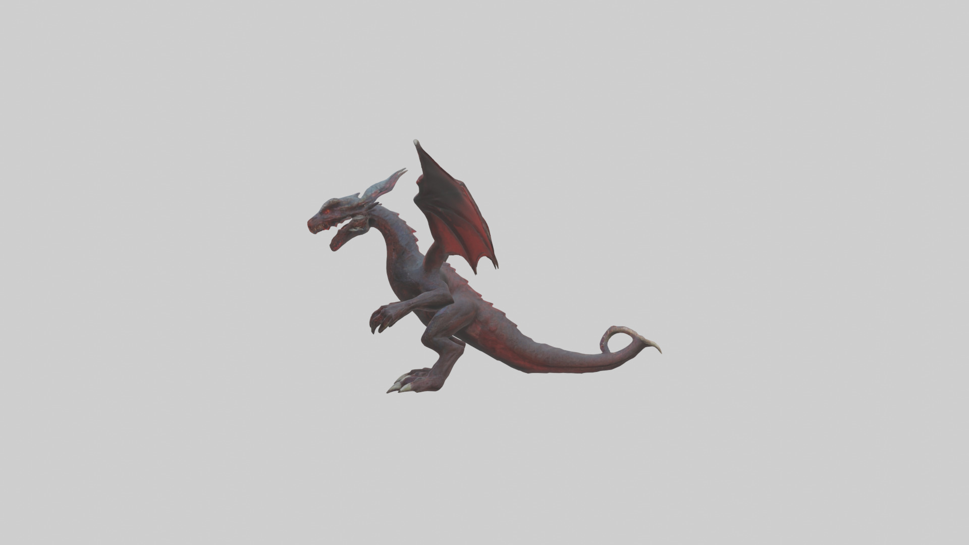 Blood Dragon model 3D model_12