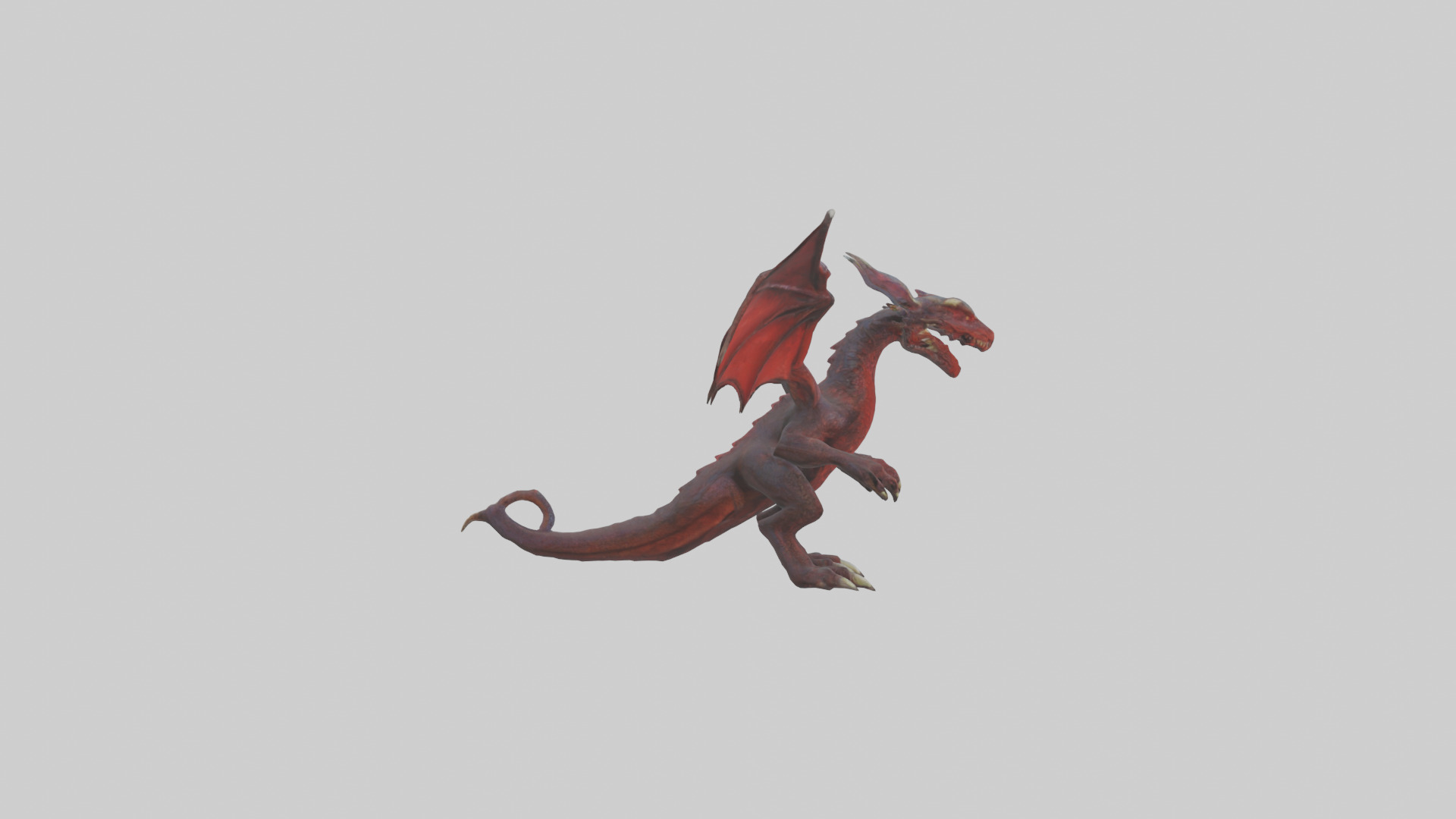 Blood Dragon model 3D model_13