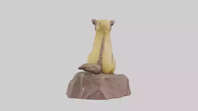Blacktailed Prairie Dog statue model