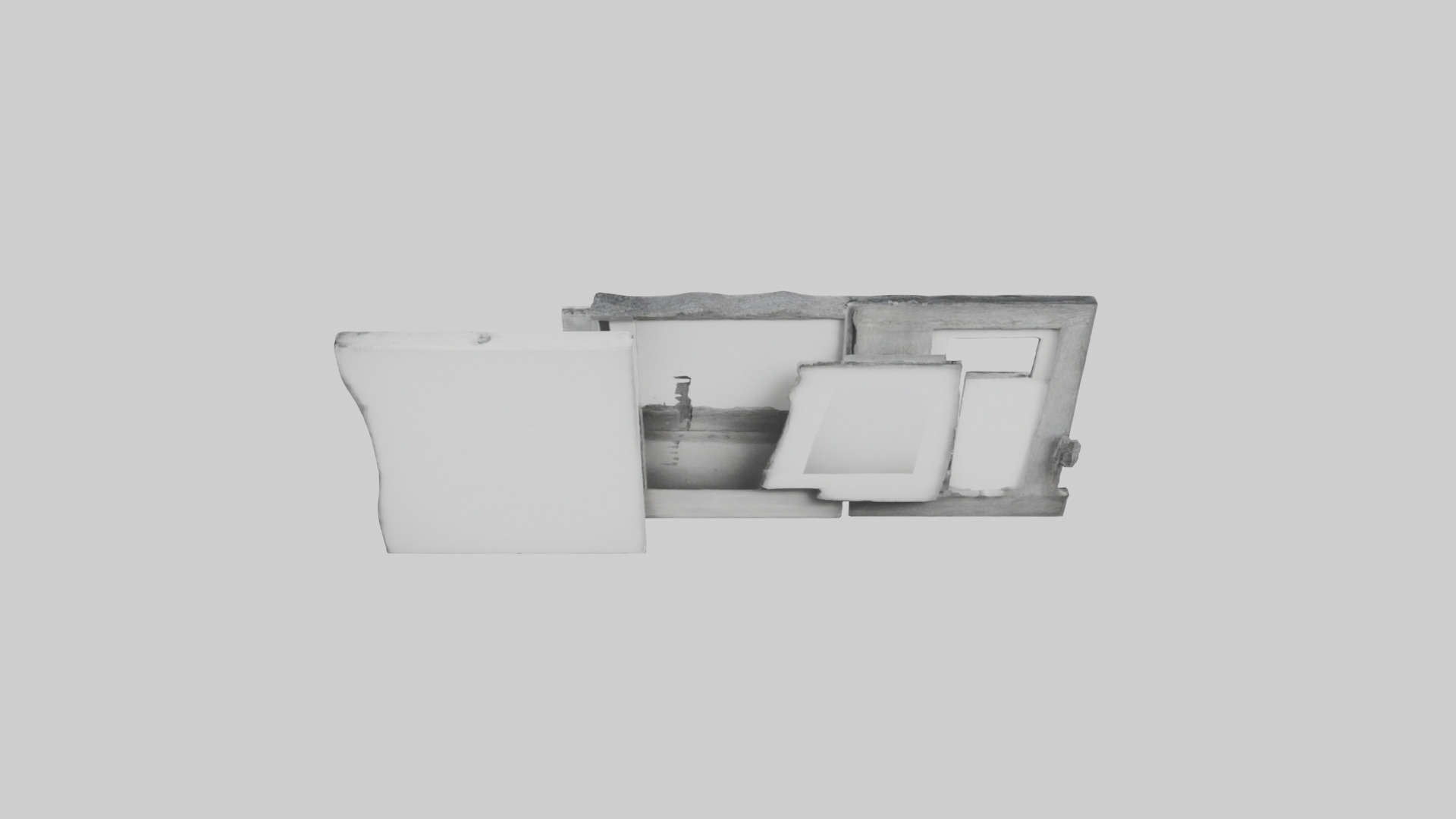 Blackandwhite Photography Frames 3D model_15