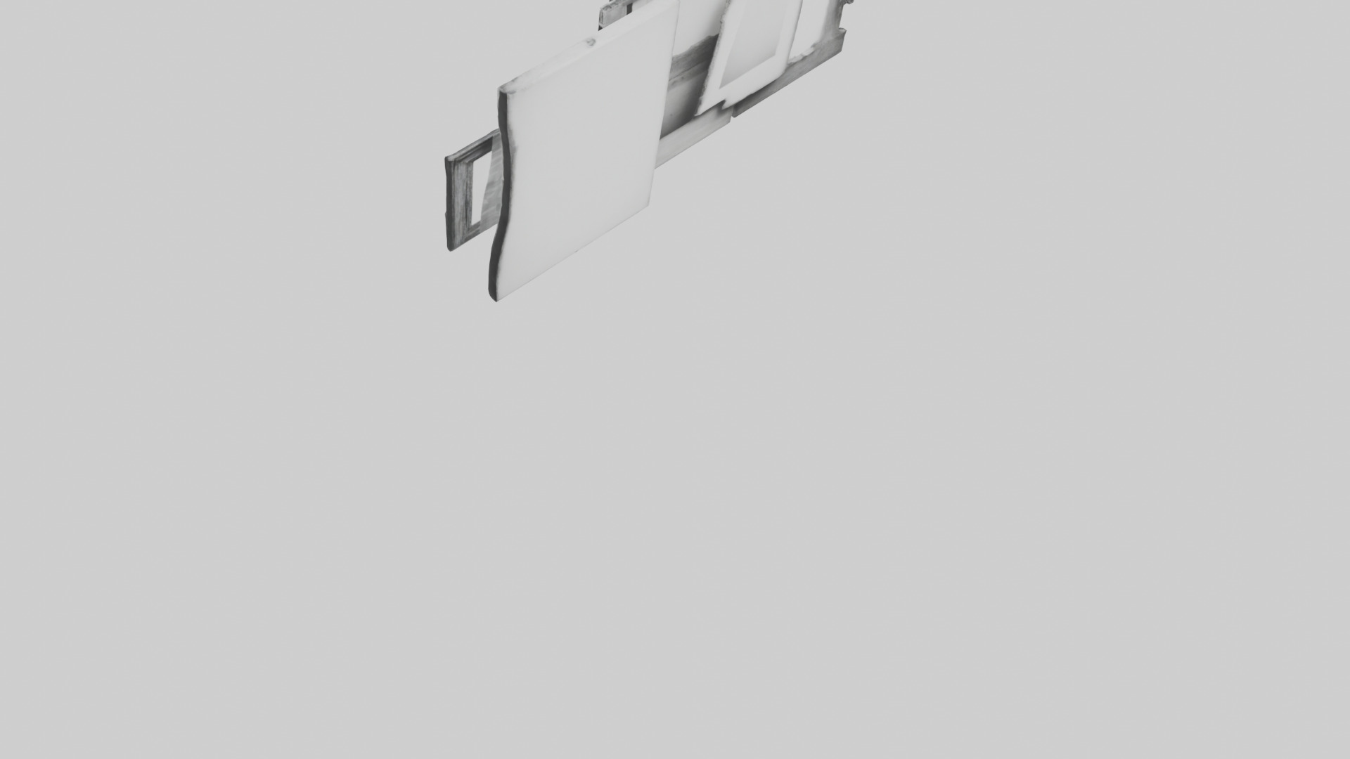 Blackandwhite Photography Frames 3D model_3