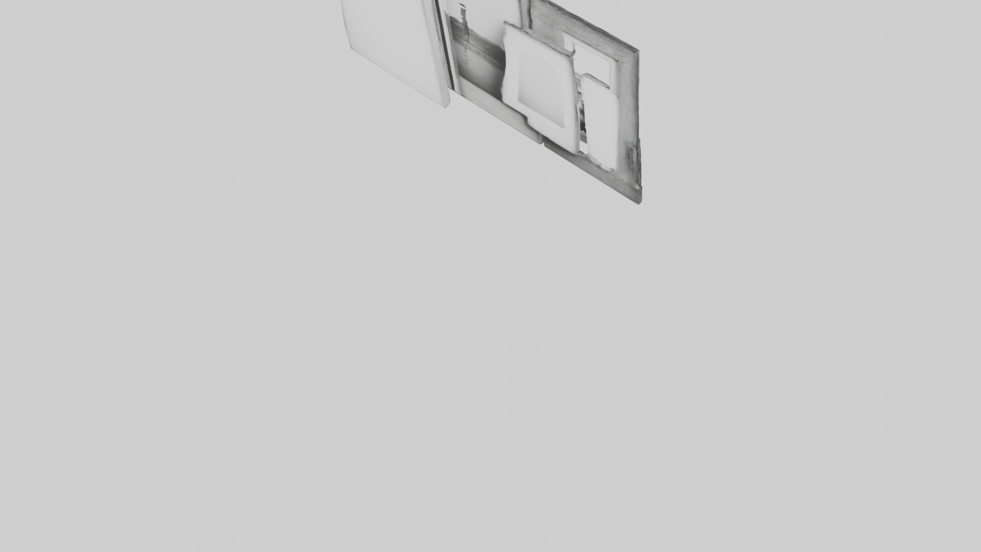 Blackandwhite Photography Frames 3D model_4