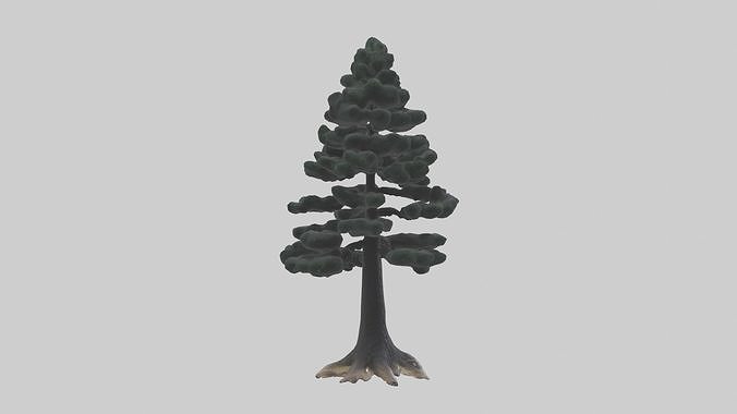 Black Pine tree model 3D model