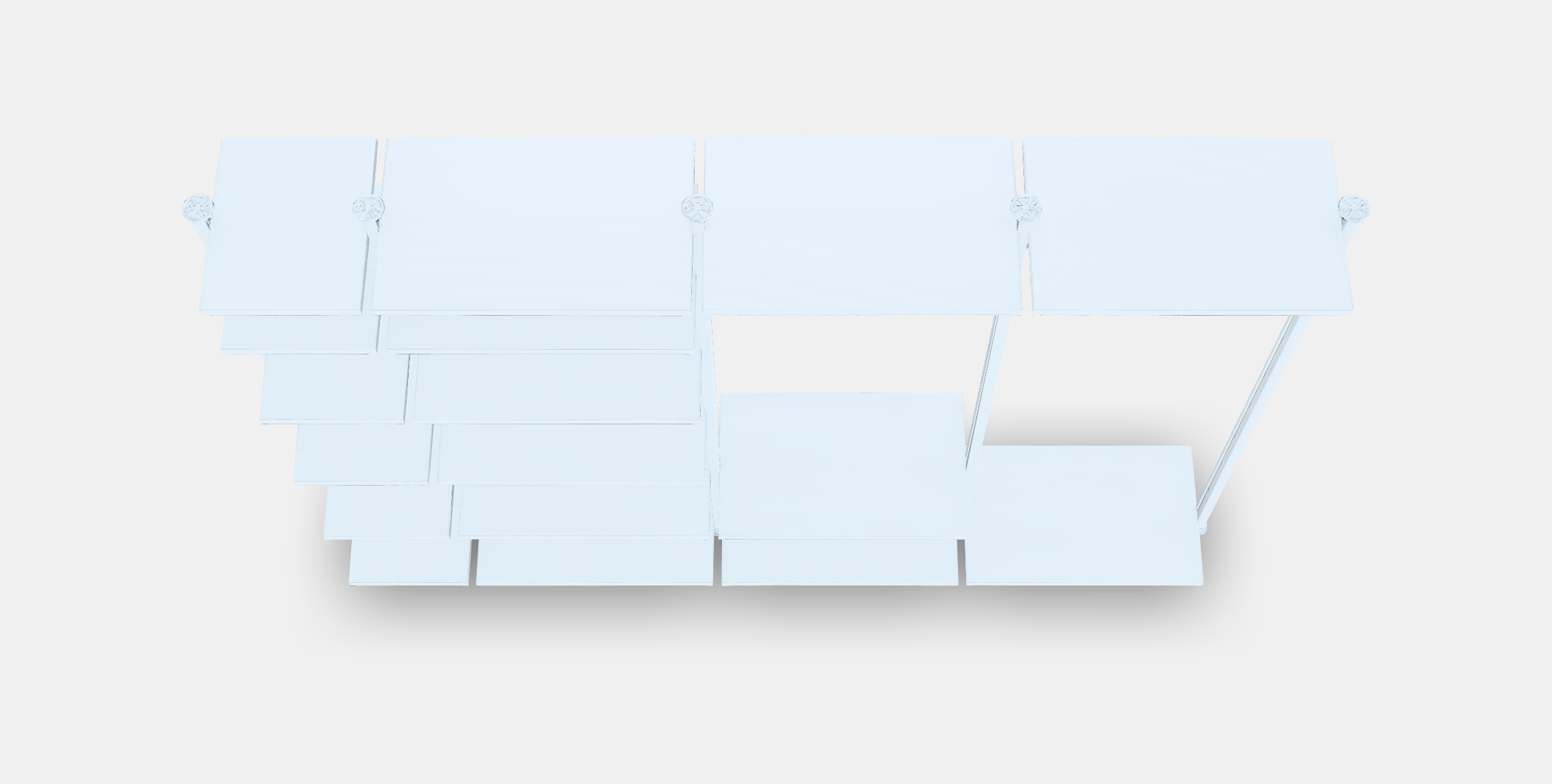 ELVARLI wardrobe combination 3 Low-poly 3D model_4