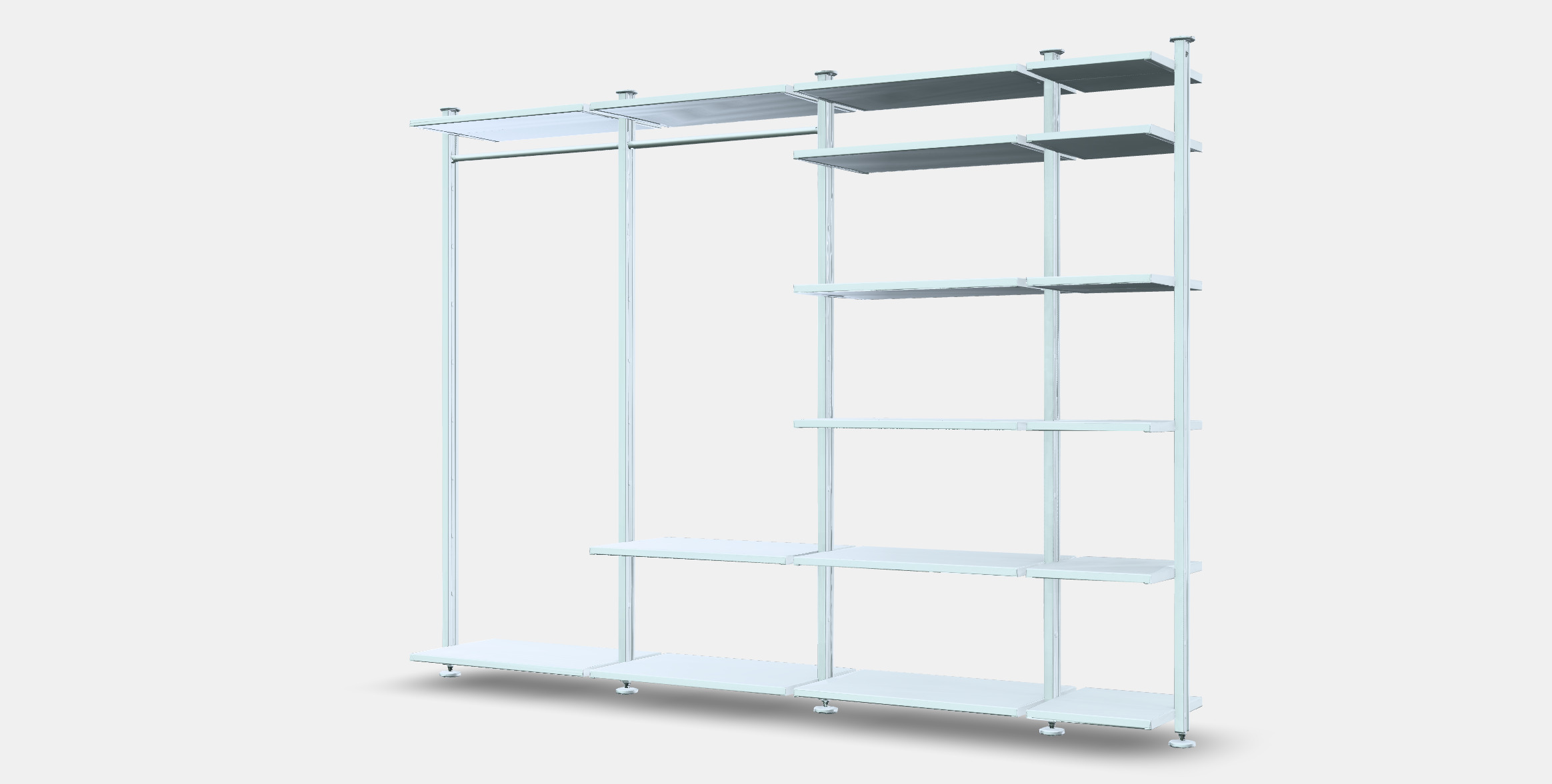 ELVARLI wardrobe combination 3 Low-poly 3D model_13