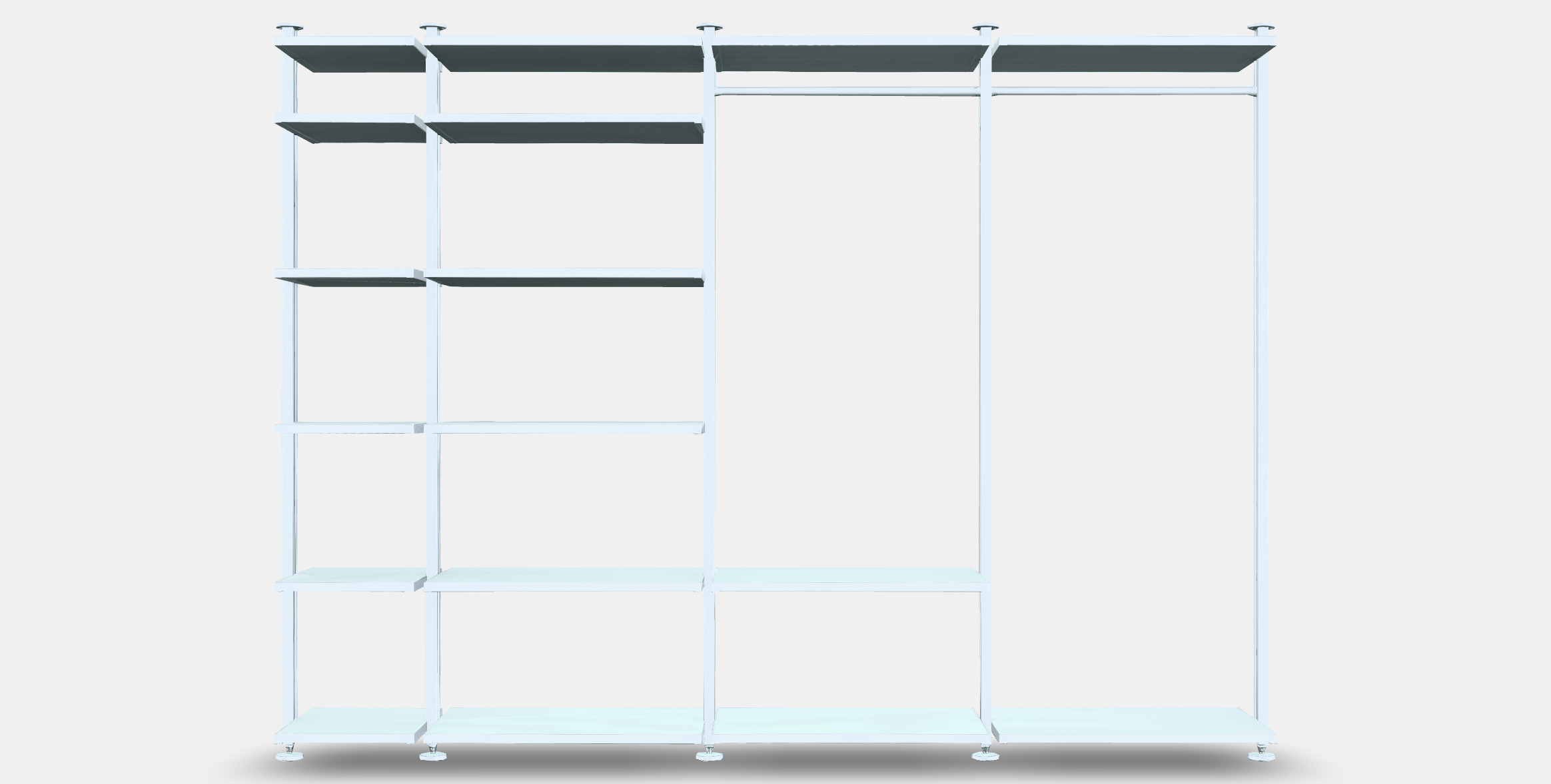 ELVARLI wardrobe combination 3 Low-poly 3D model_15