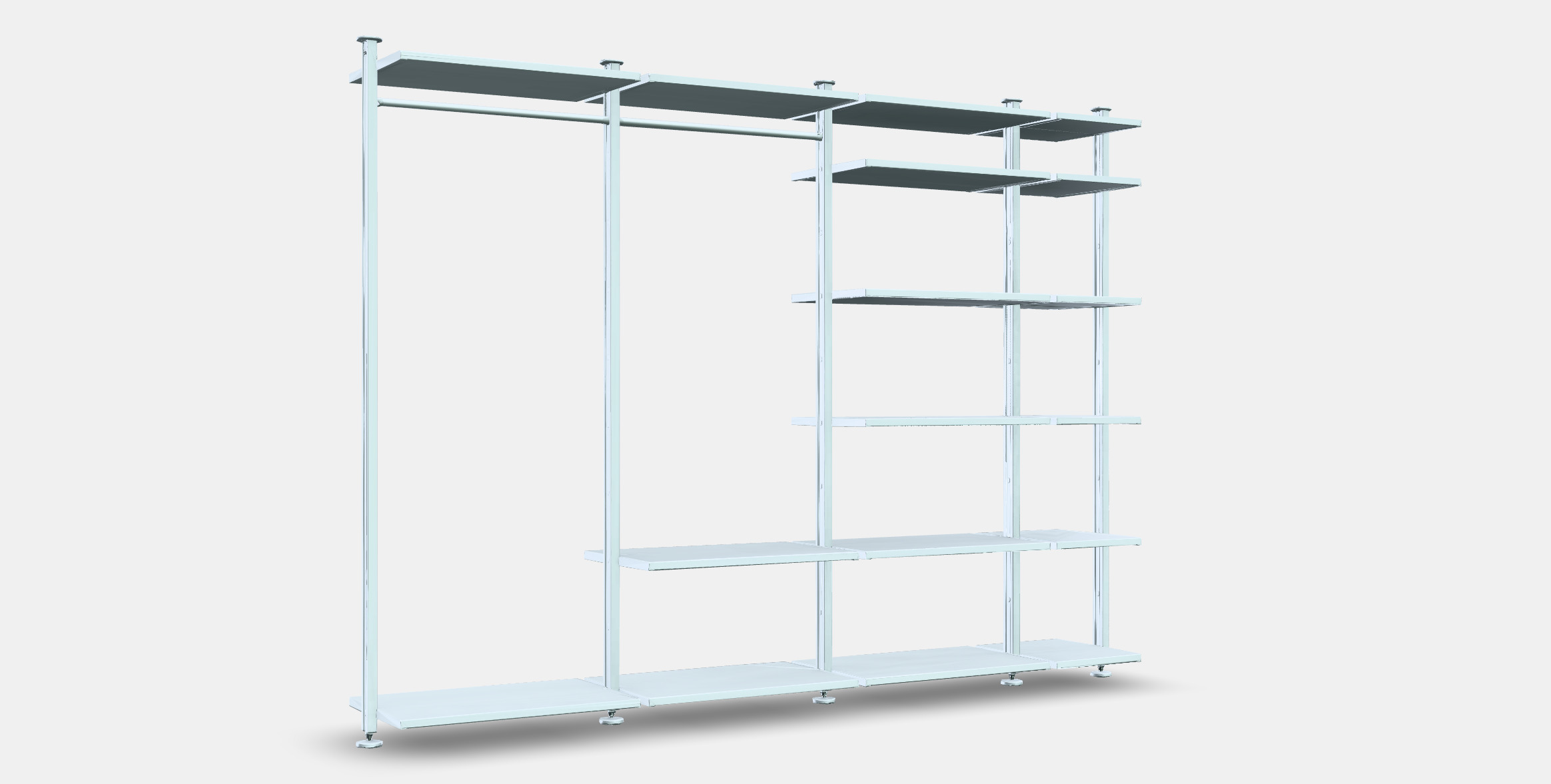 ELVARLI wardrobe combination 3 Low-poly 3D model_9