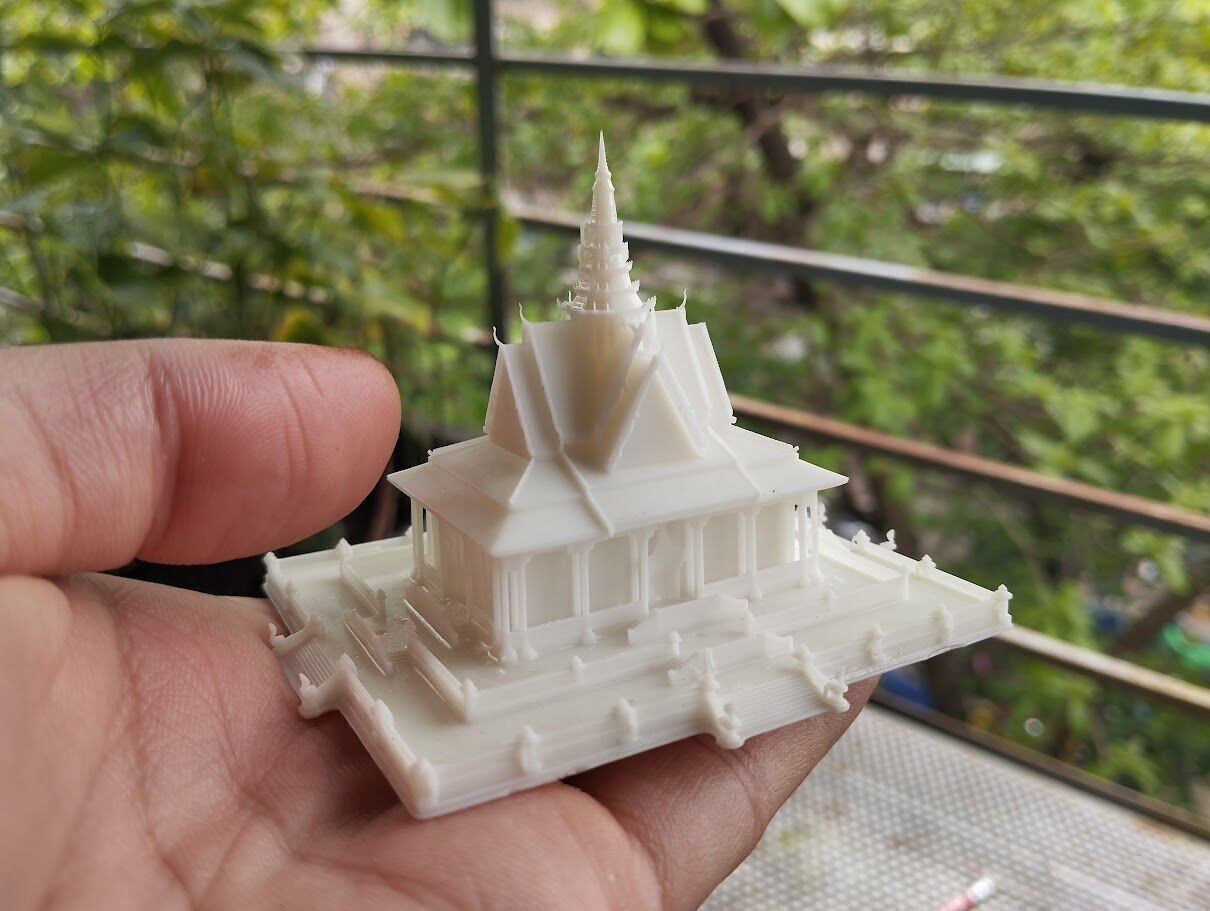 KHMER TEMPLE FREESCALE ARCHITECTURE MODEL DIORAMA 3D print model_1
