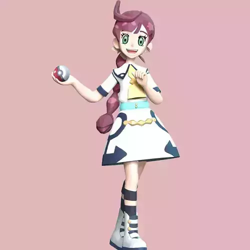 Chloe Cerise -  Pokemon 3D print model