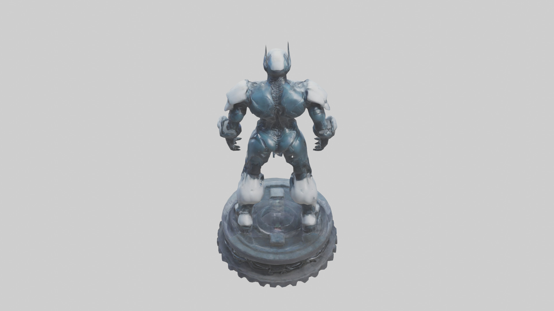 BioMachine Enforcer statue model 3D model_15