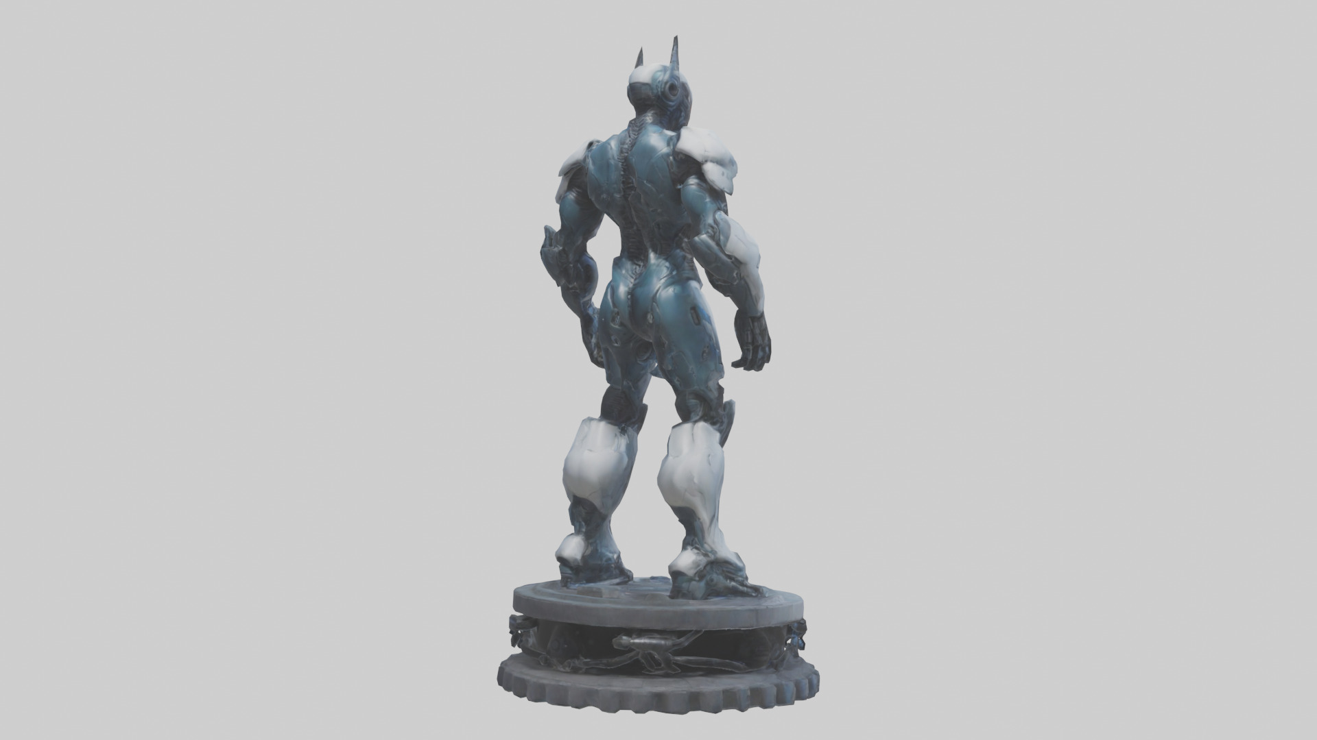 BioMachine Enforcer statue model 3D model_5