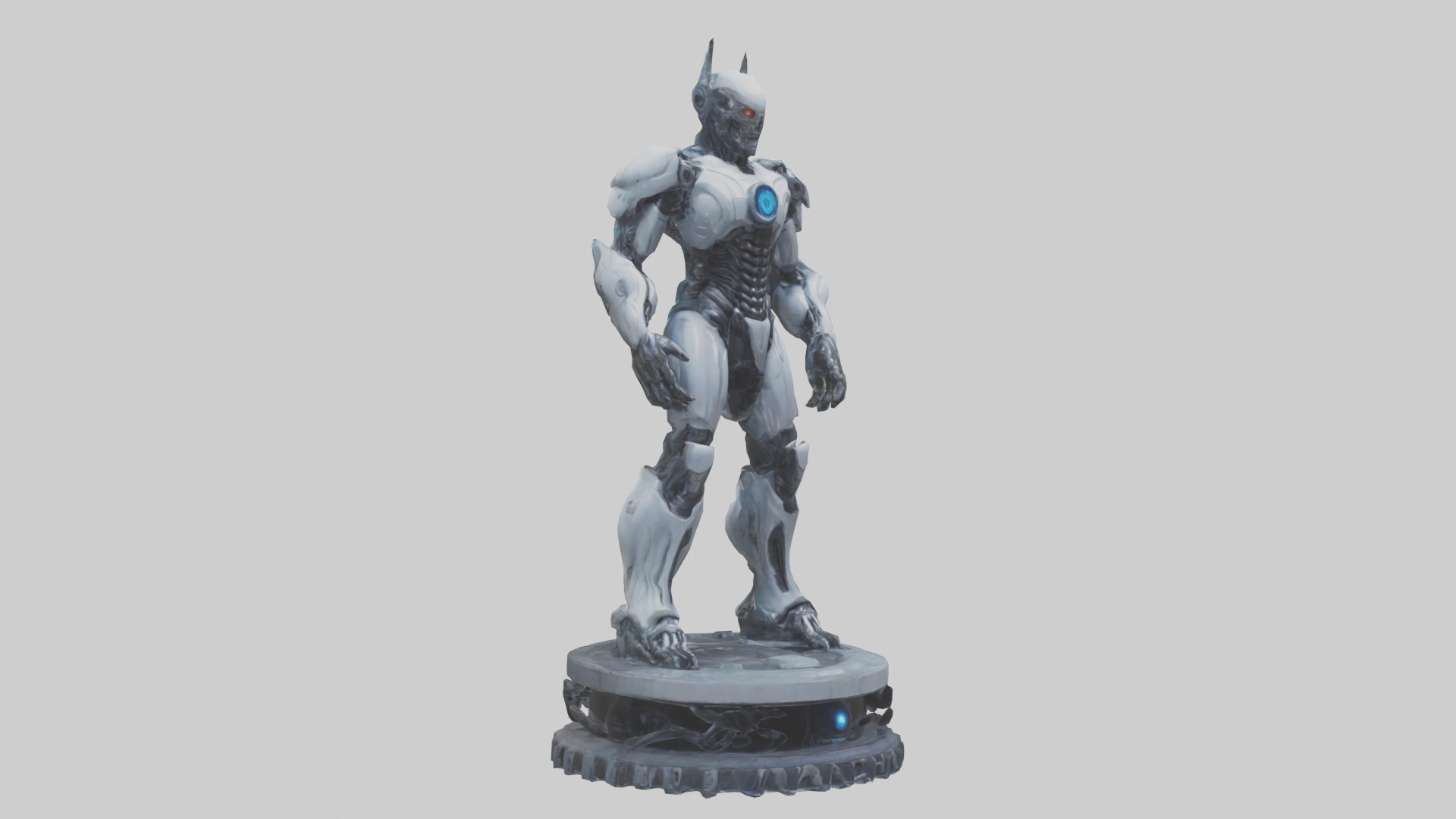 BioMachine Enforcer statue model 3D model_11