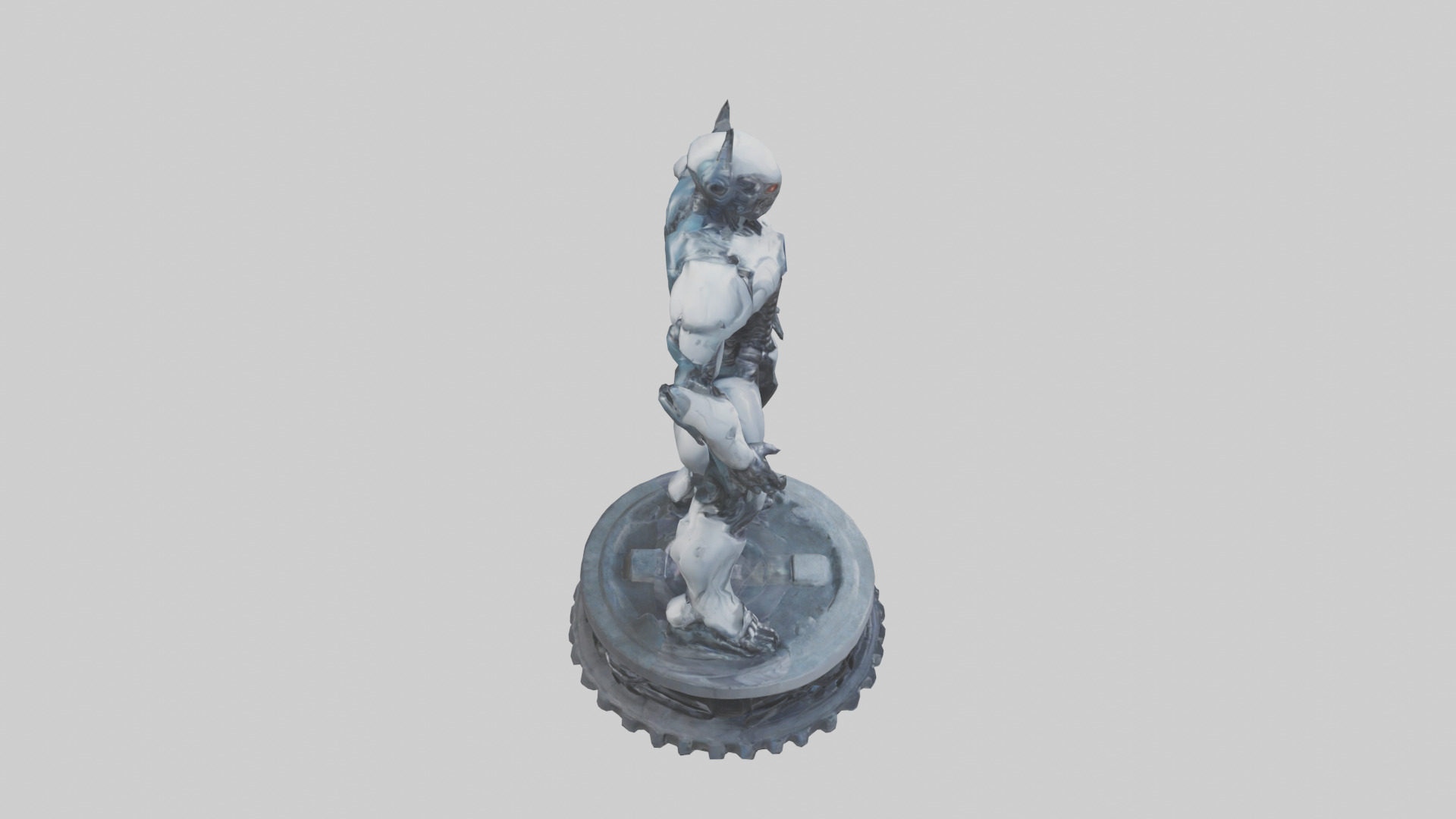 BioMachine Enforcer statue model 3D model_18