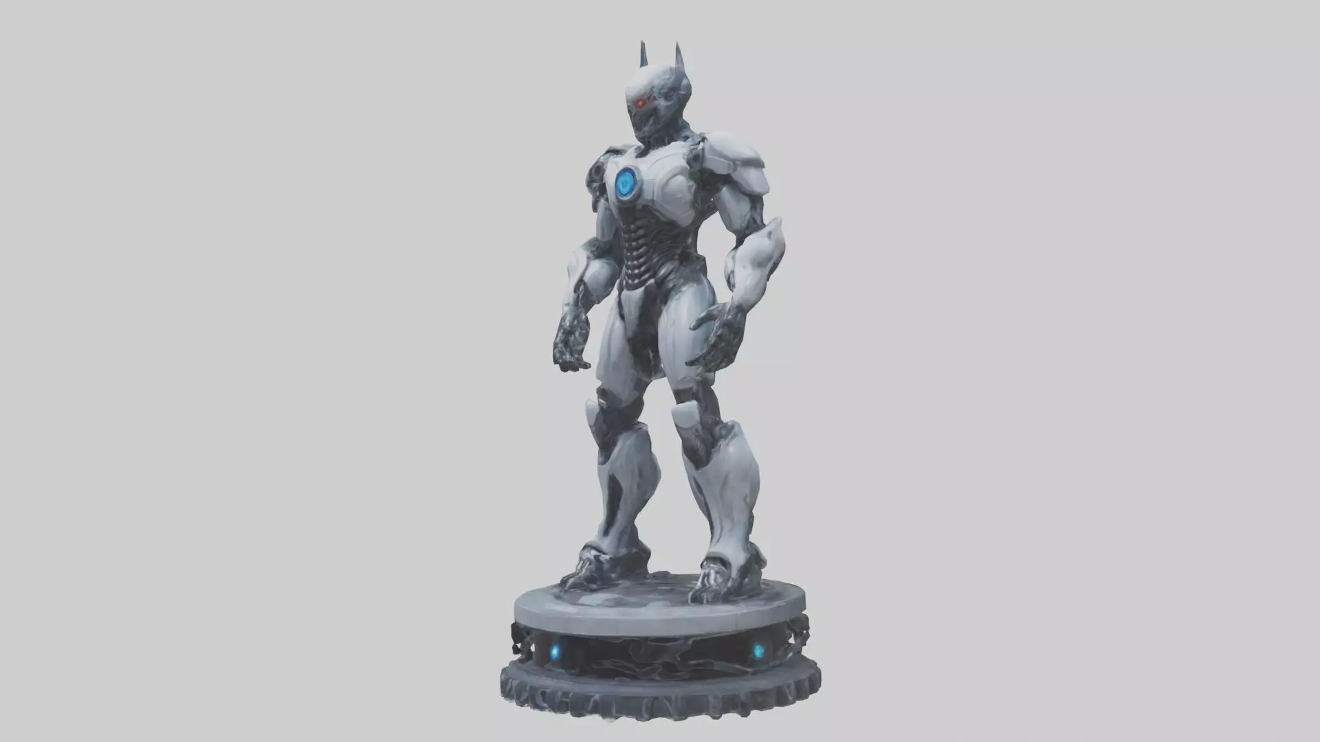 BioMachine Enforcer statue model 3D model_0