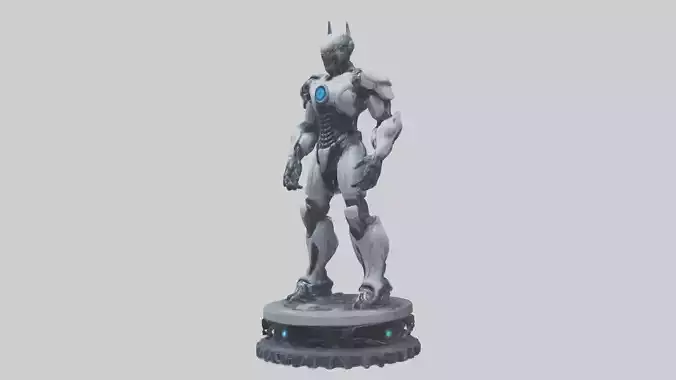 BioMachine Enforcer statue model