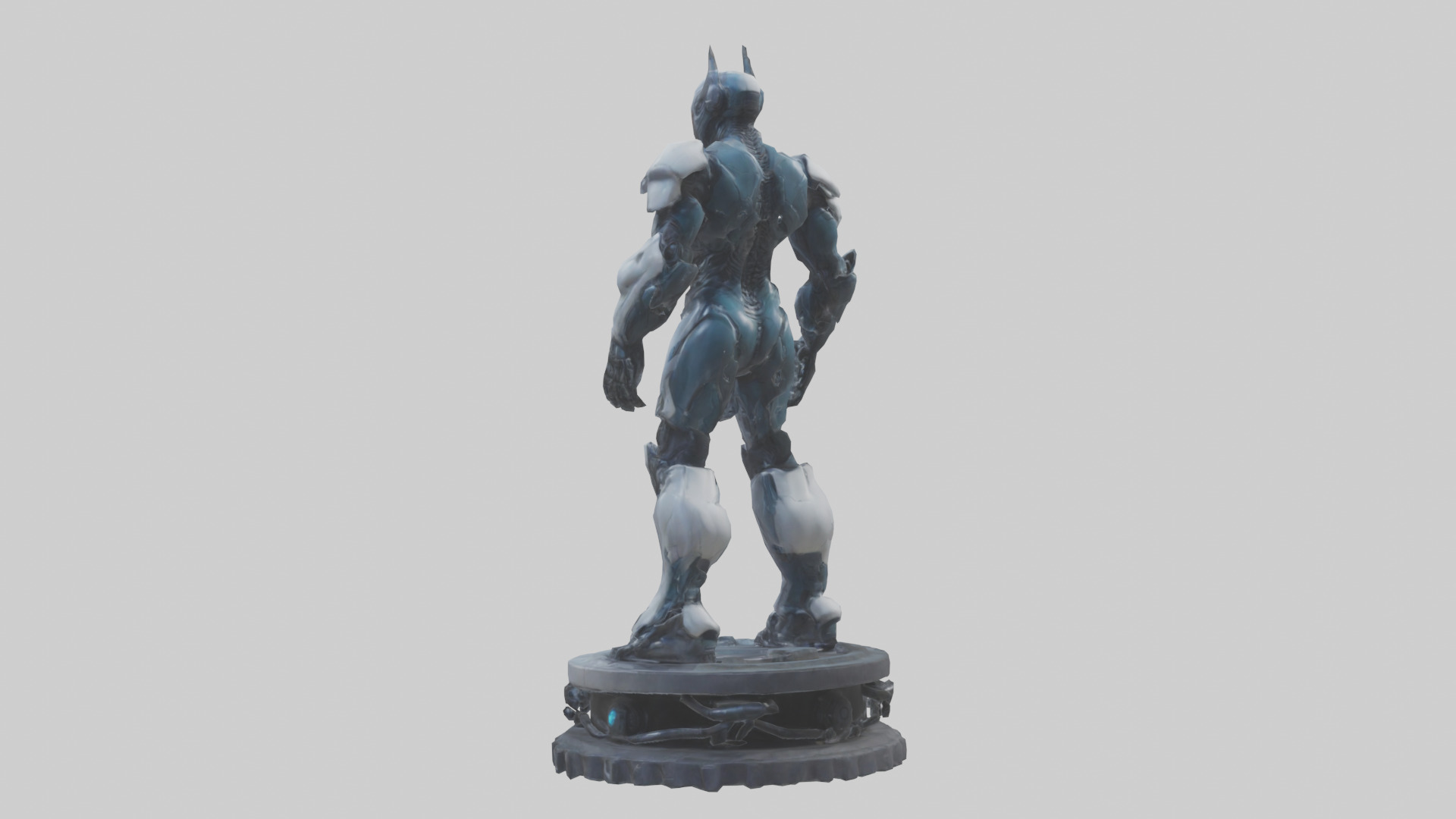 BioMachine Enforcer statue model 3D model_4