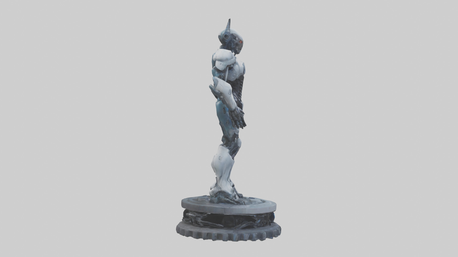 BioMachine Enforcer statue model 3D model_13