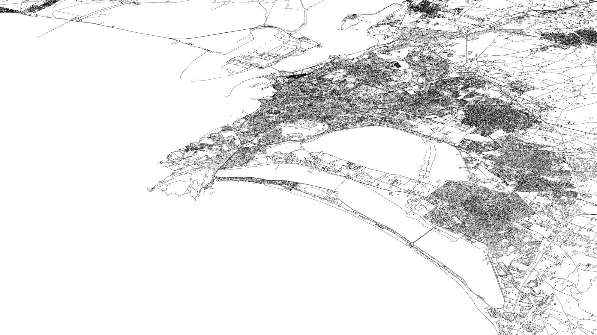 Cagliari Italy - city and urban 3D model_18