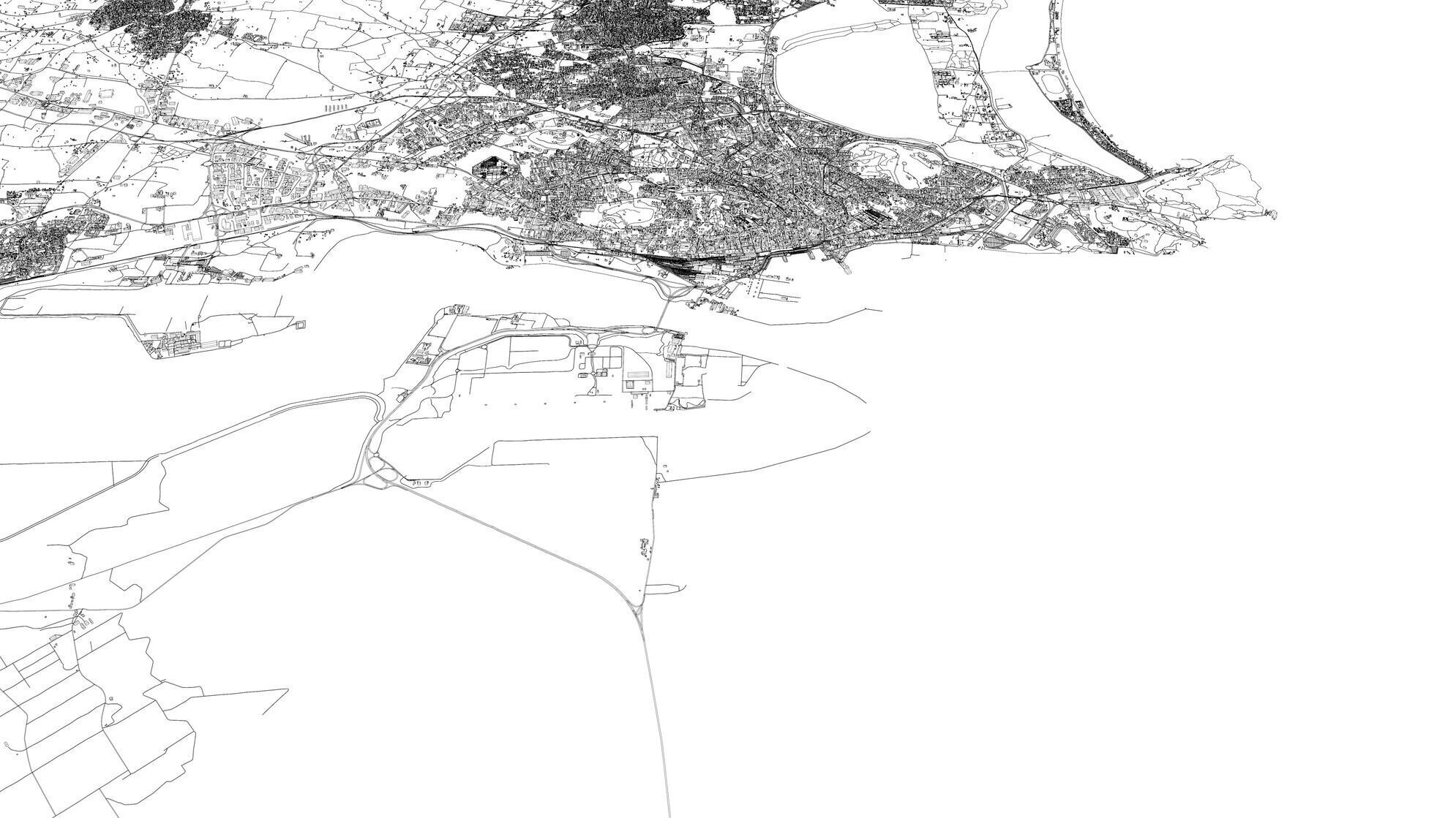 Cagliari Italy - city and urban 3D model_17