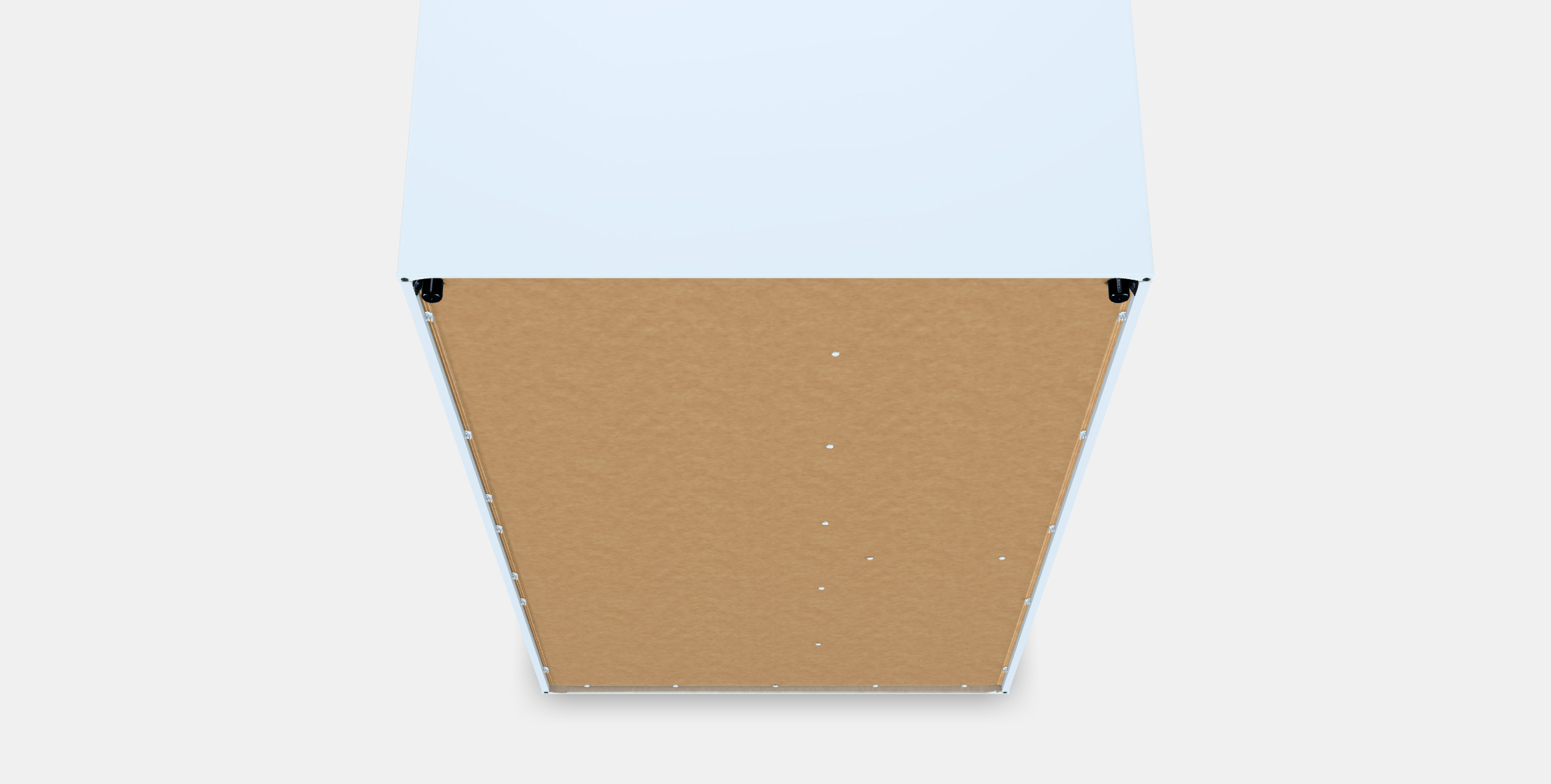 VIHALS wardrobe with 2 doors 3D model_4