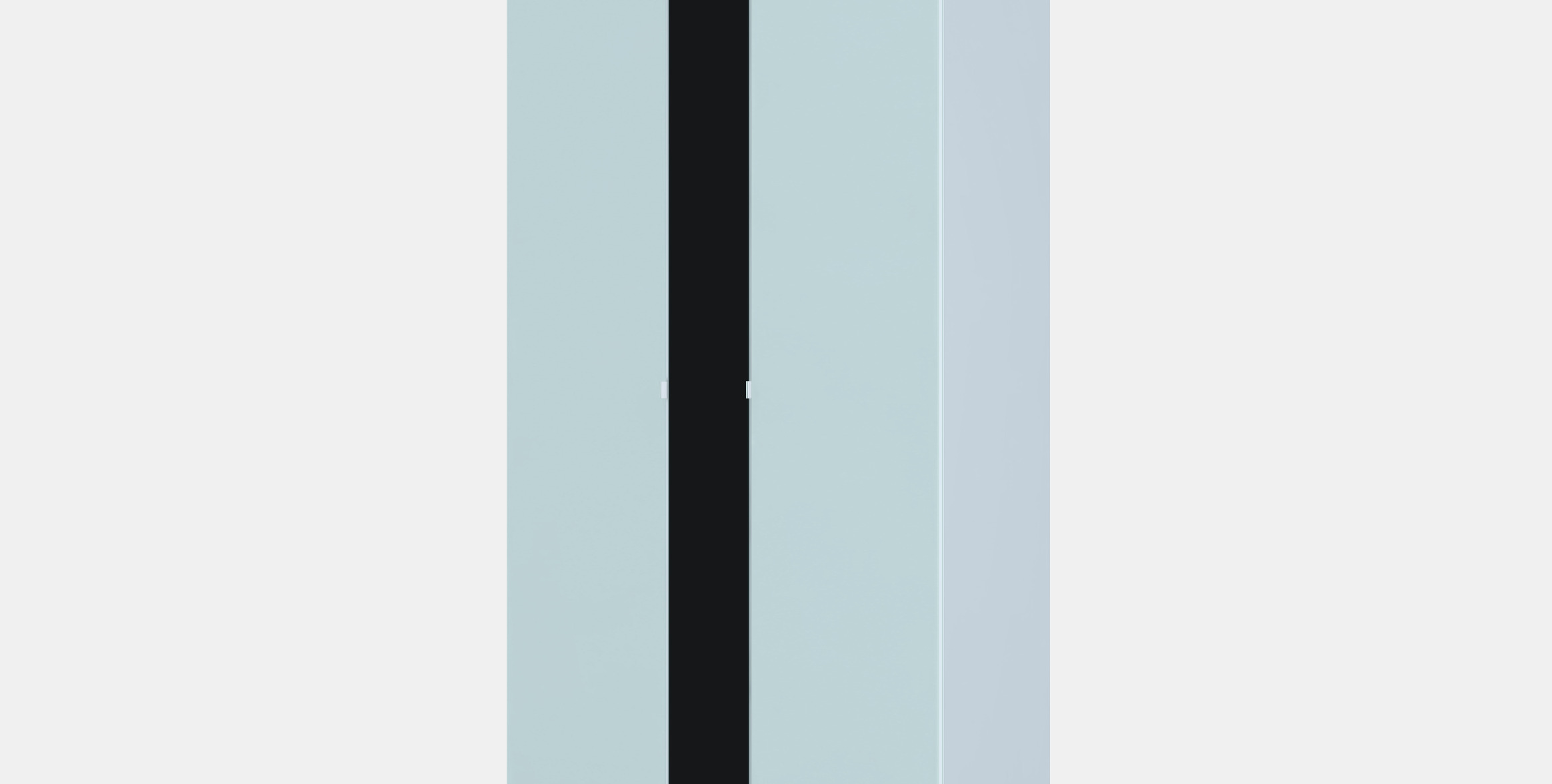 VIHALS wardrobe with 2 doors 3D model_13