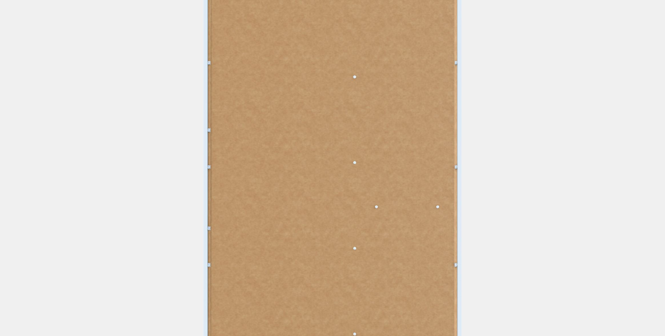 VIHALS wardrobe with 2 doors 3D model_15