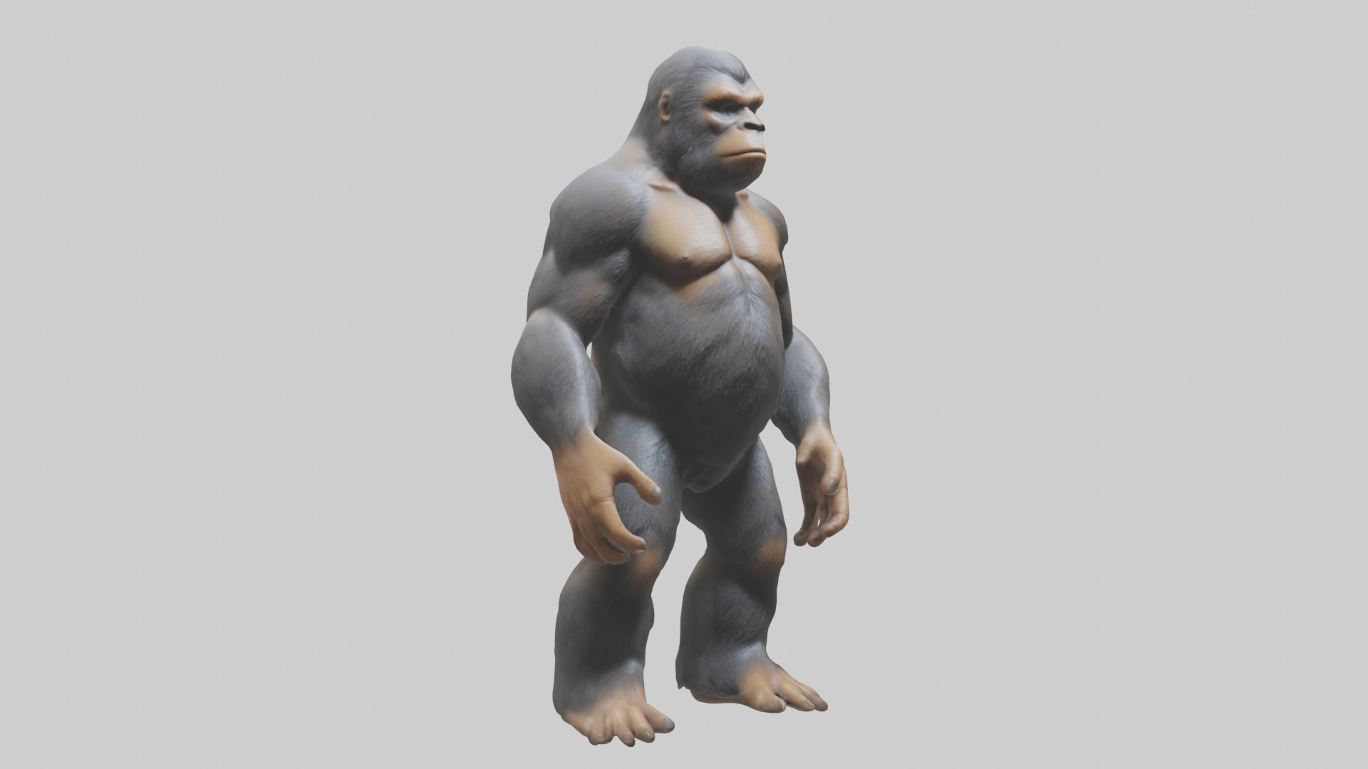 Bigfoot model 3D model_7