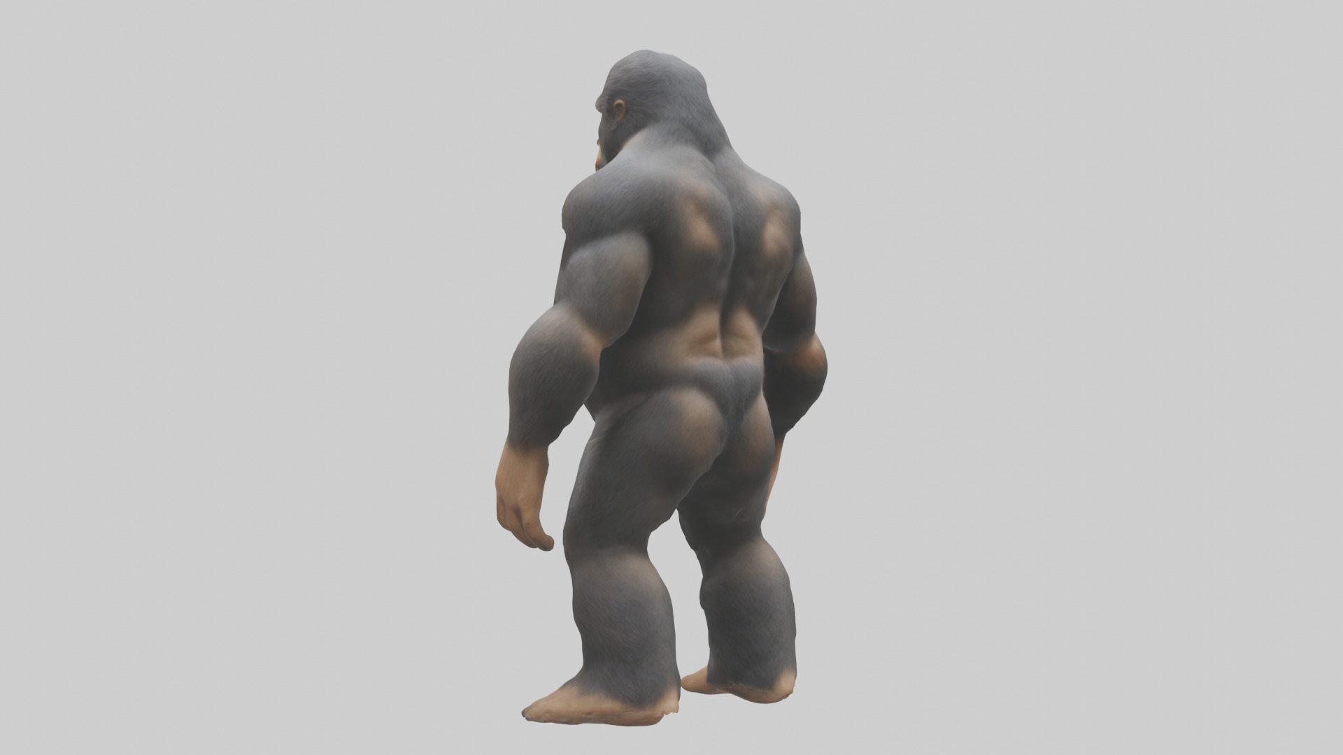 Bigfoot model 3D model_1