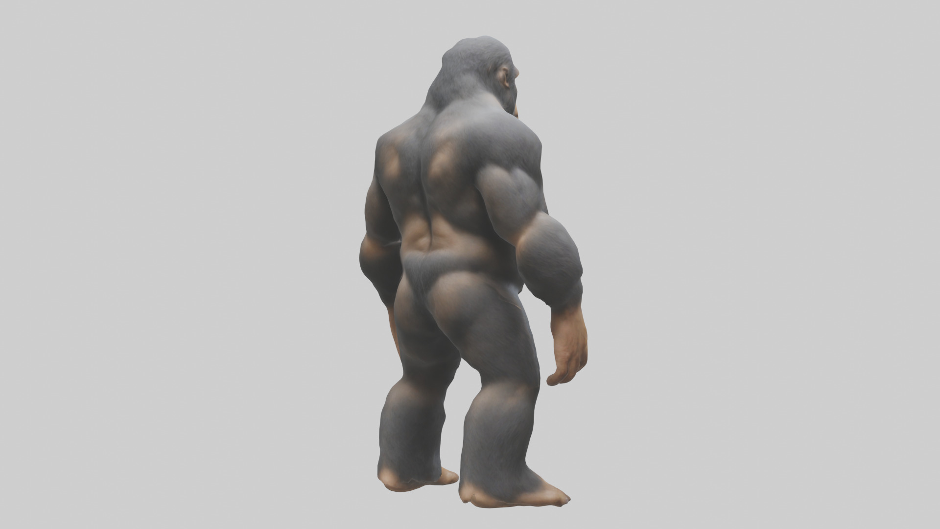 Bigfoot model 3D model_2