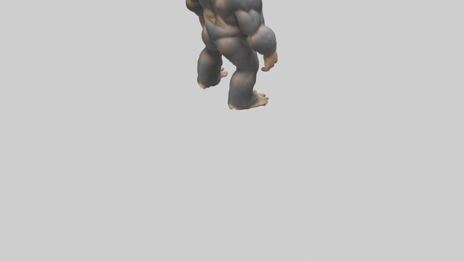 Bigfoot model 3D model_4