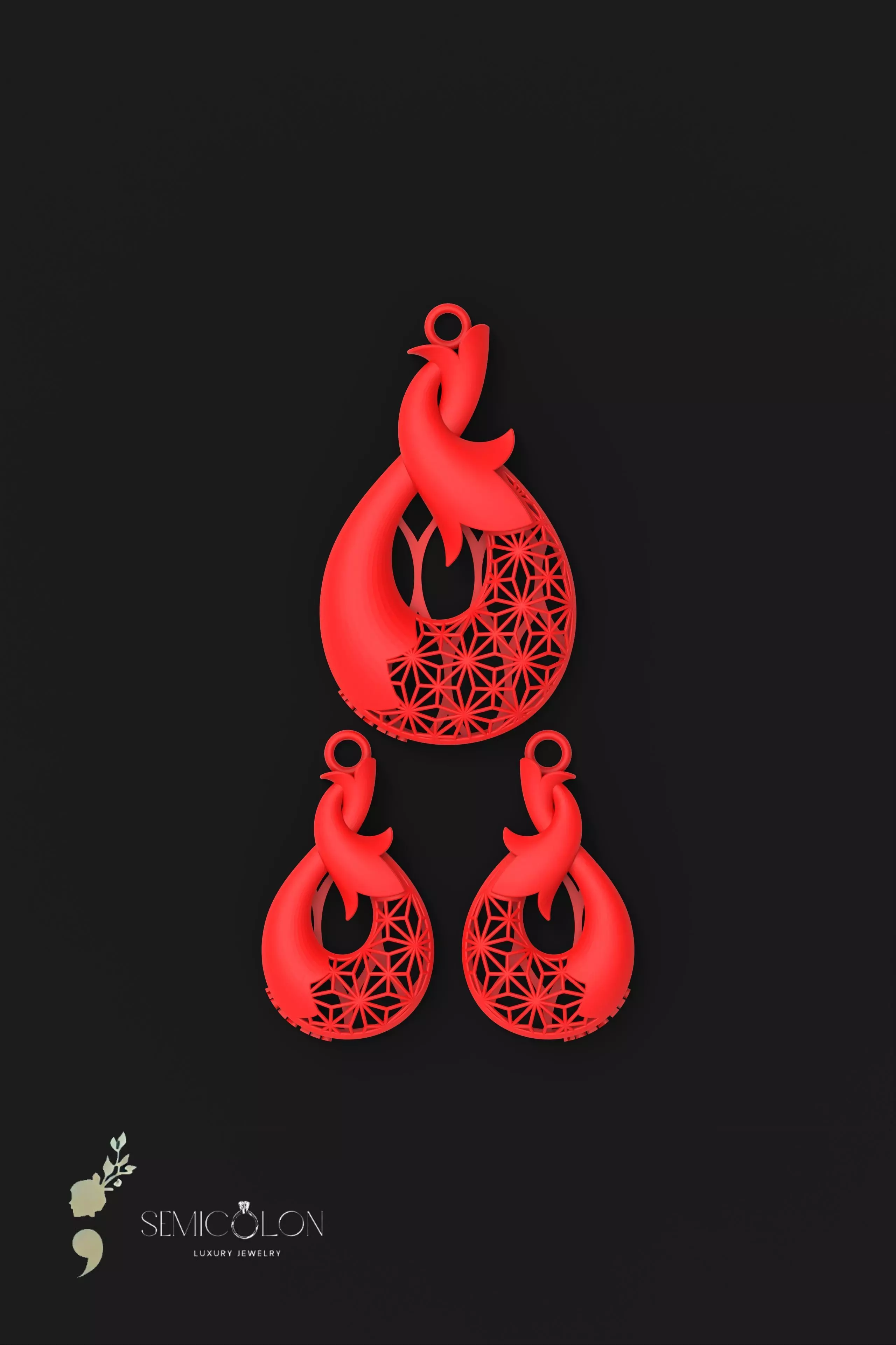 Half set 3D print model_0