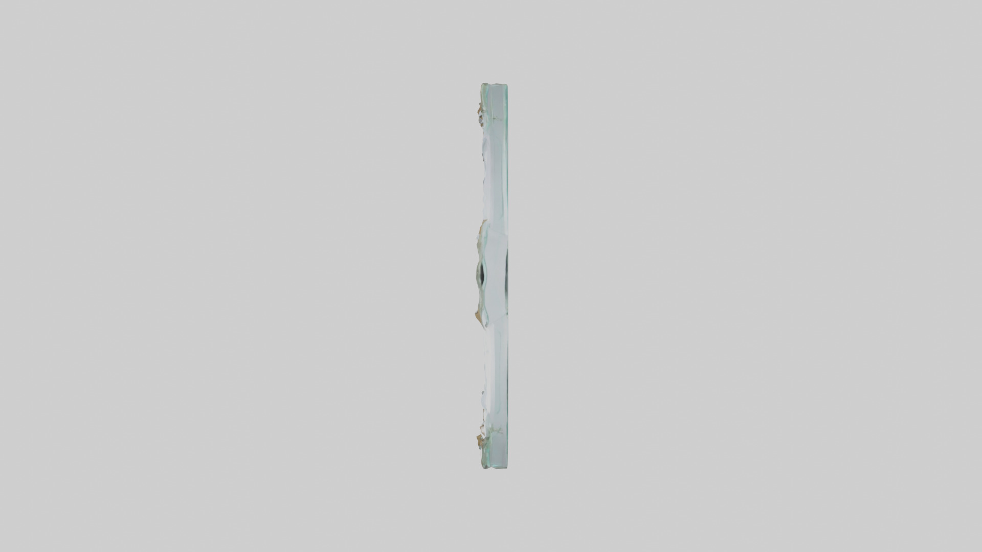 Beveled glass mirror model Low-poly 3D model_12