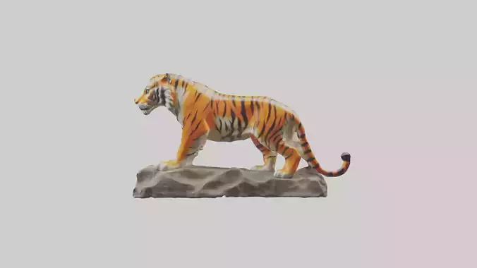 Bengal Tiger statue model