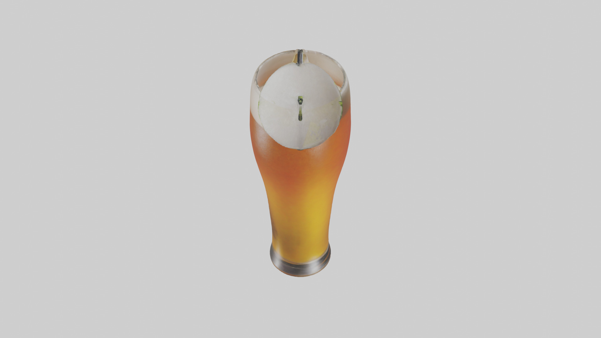 Beer cocktail model Low-poly 3D model_18