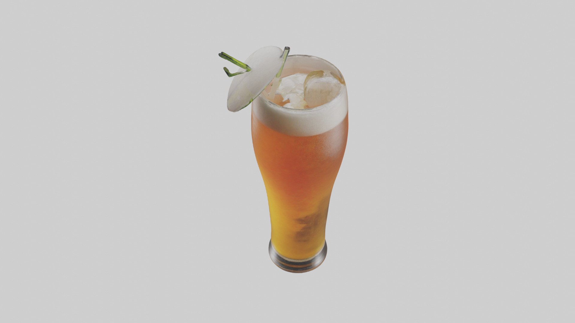 Beer cocktail model Low-poly 3D model_16