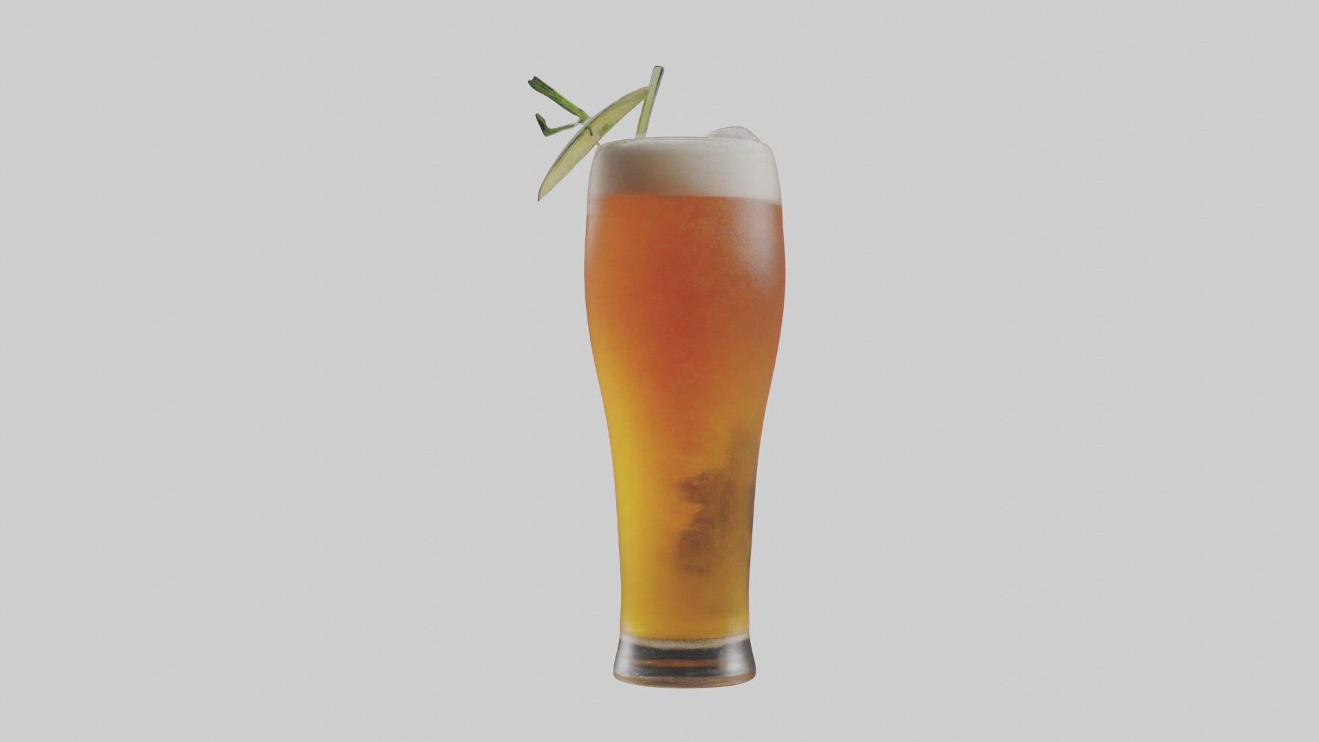 Beer cocktail model Low-poly 3D model_9