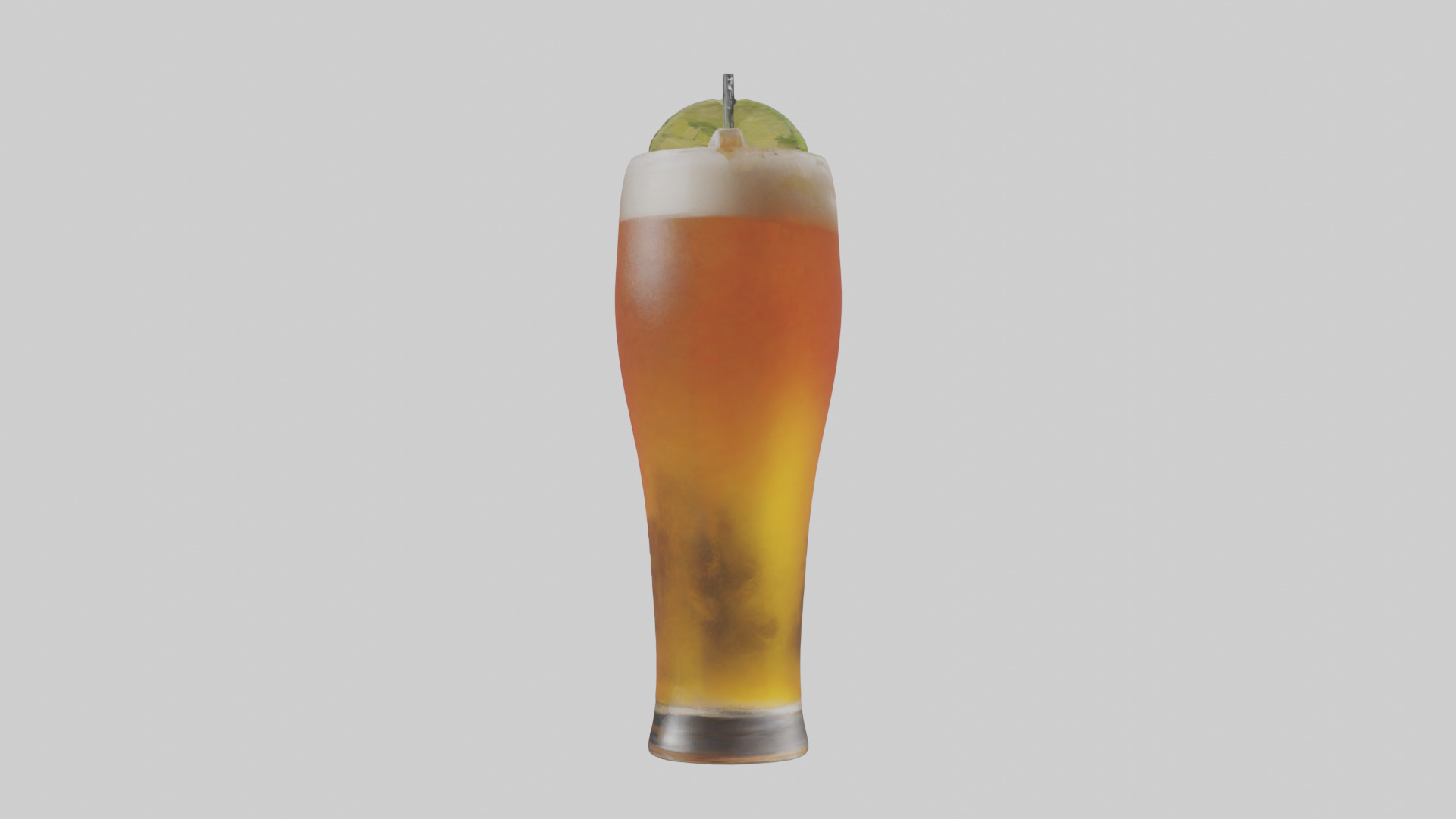 Beer cocktail model Low-poly 3D model_12