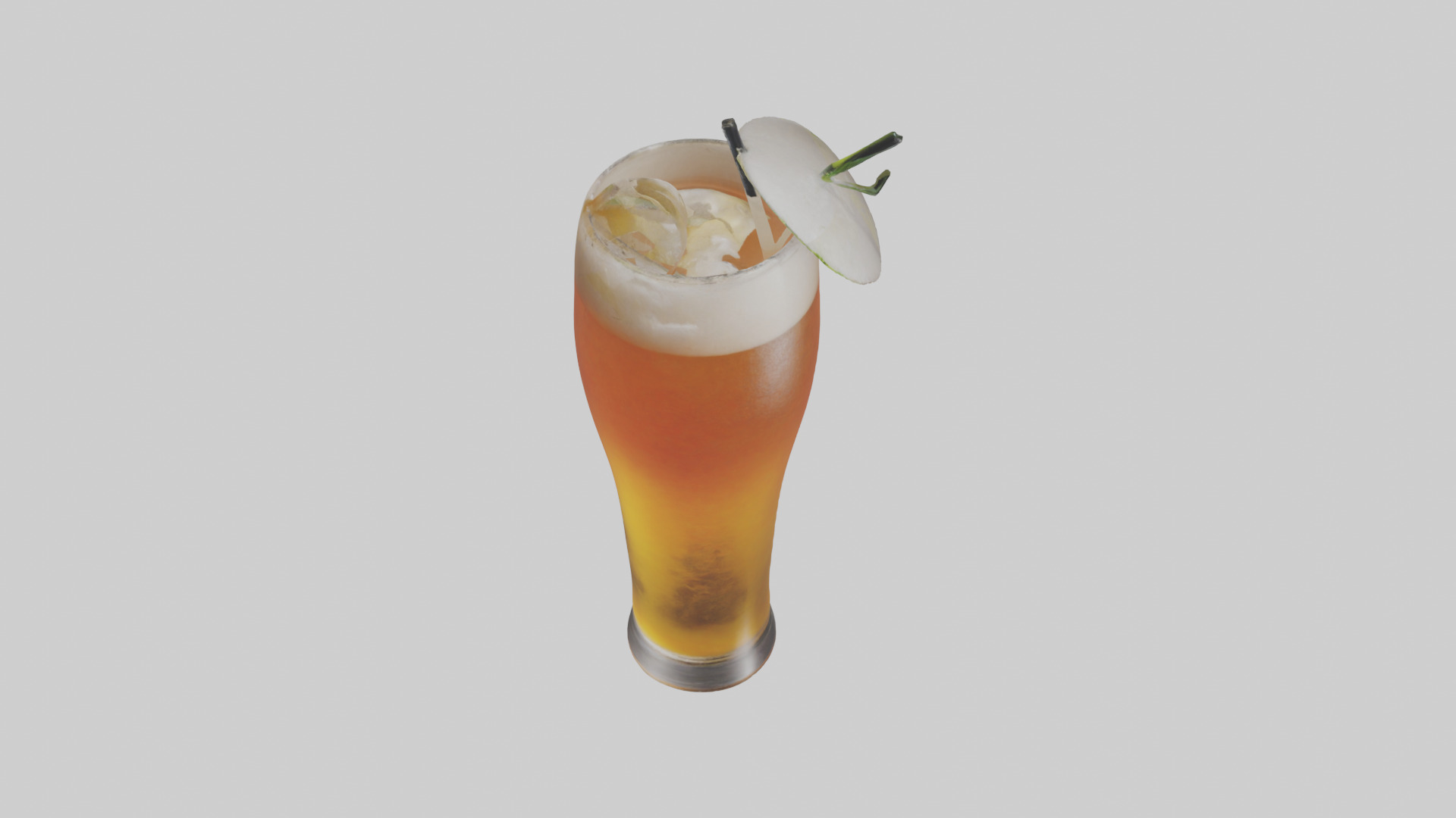 Beer cocktail model Low-poly 3D model_15